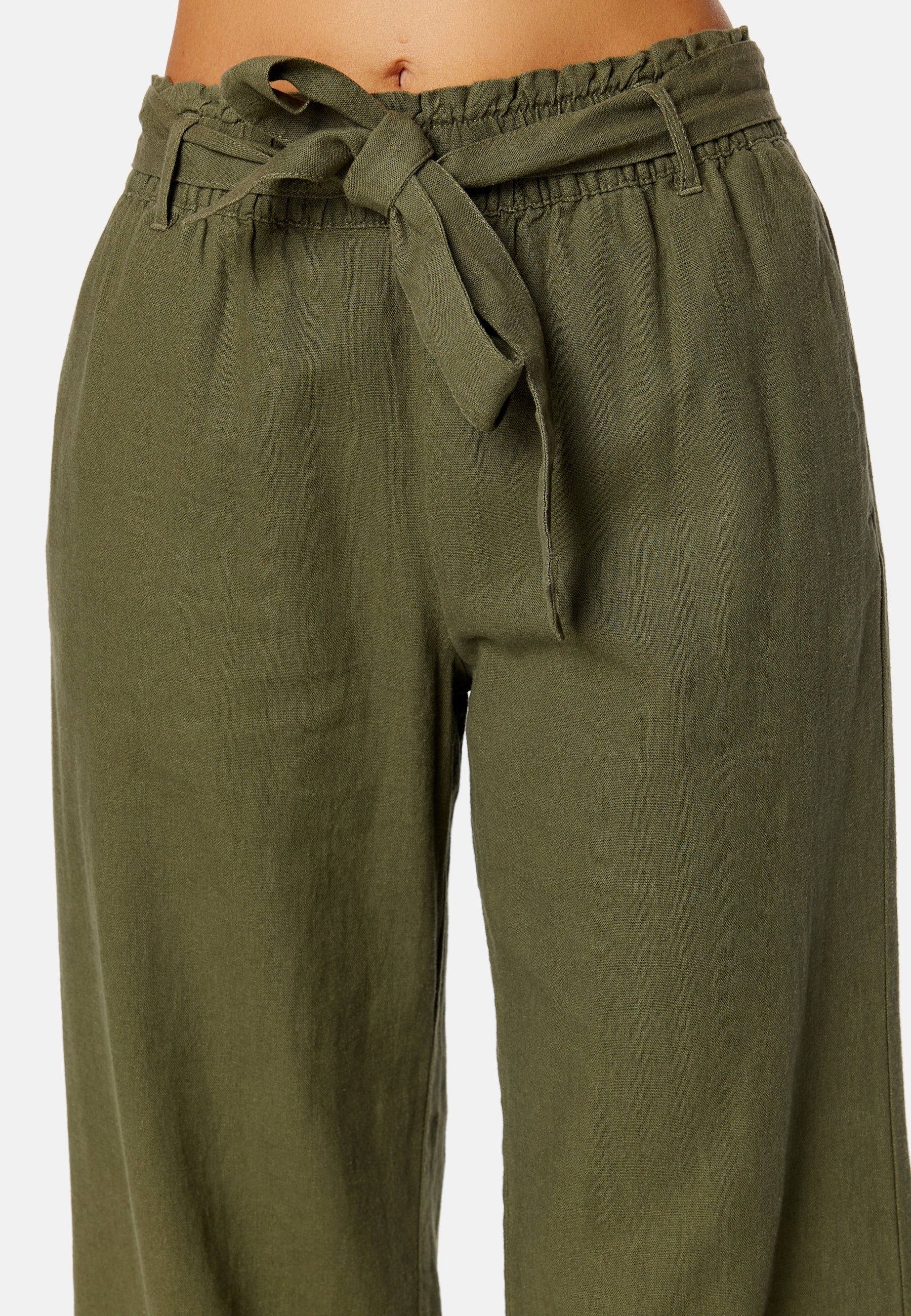 Say Linen Belt Pant - Image 6