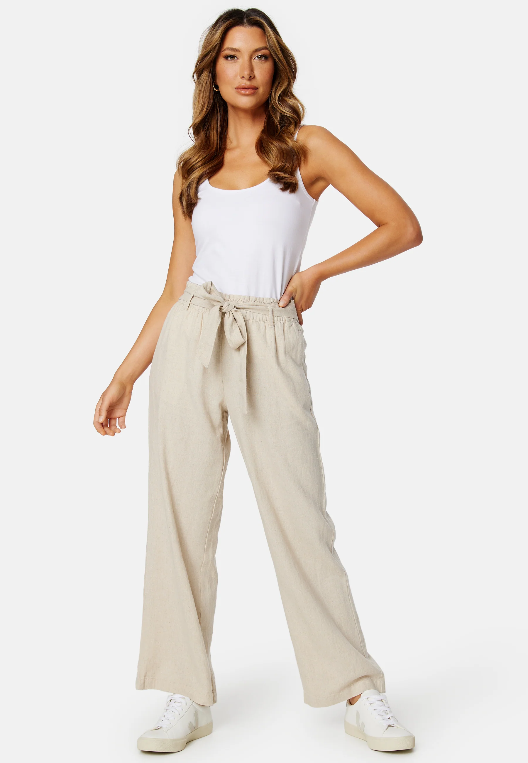 Say Linen Belt Pant - Image 2