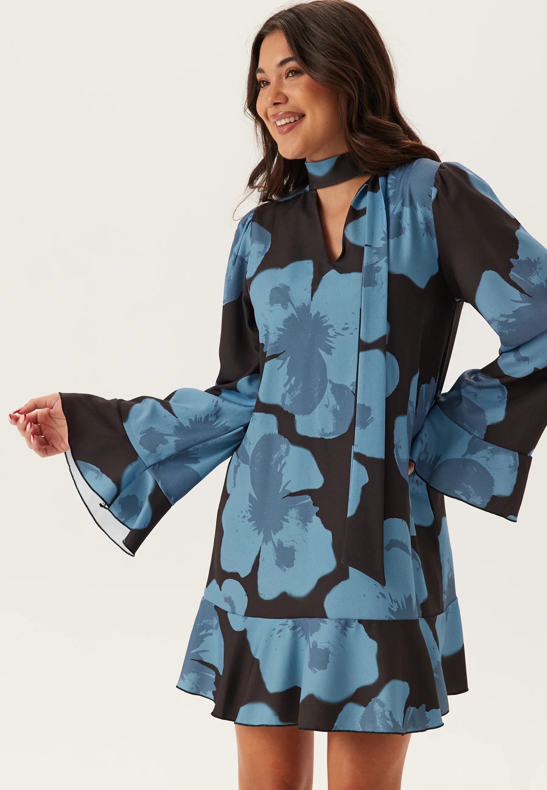 Scarf L/S Dress - Image 2
