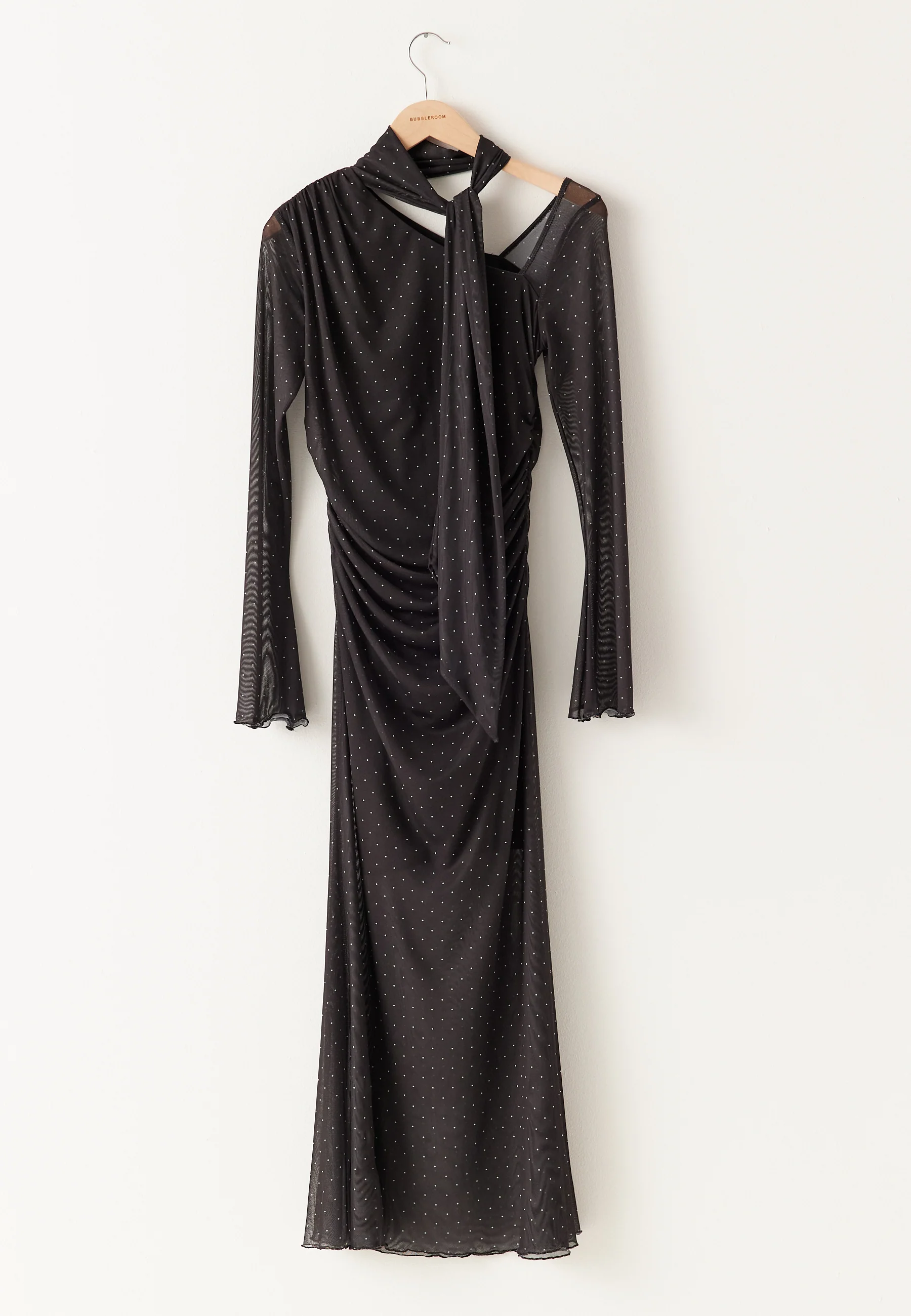 Scarf Mesh Ankle Dress - Image 9