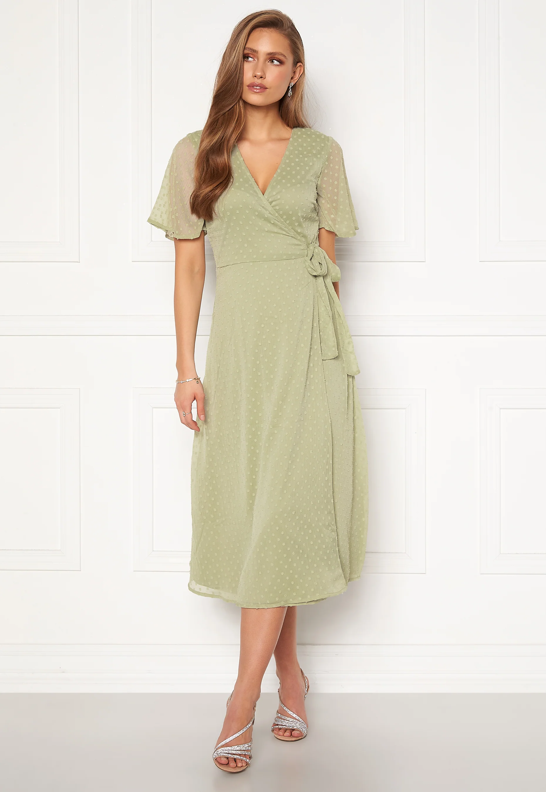 Scarlette midi dotted dress