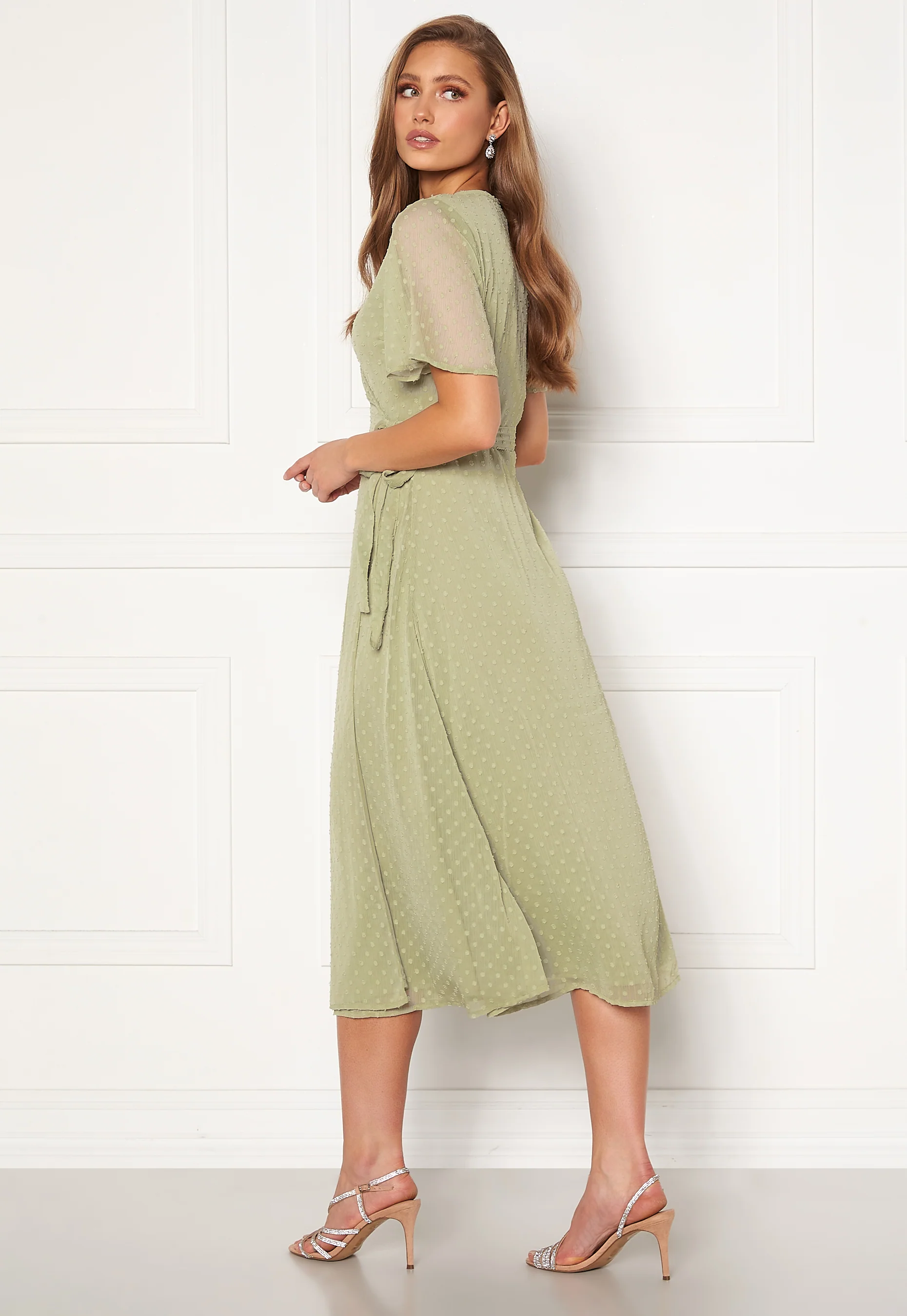 Scarlette midi dotted dress - Image 2
