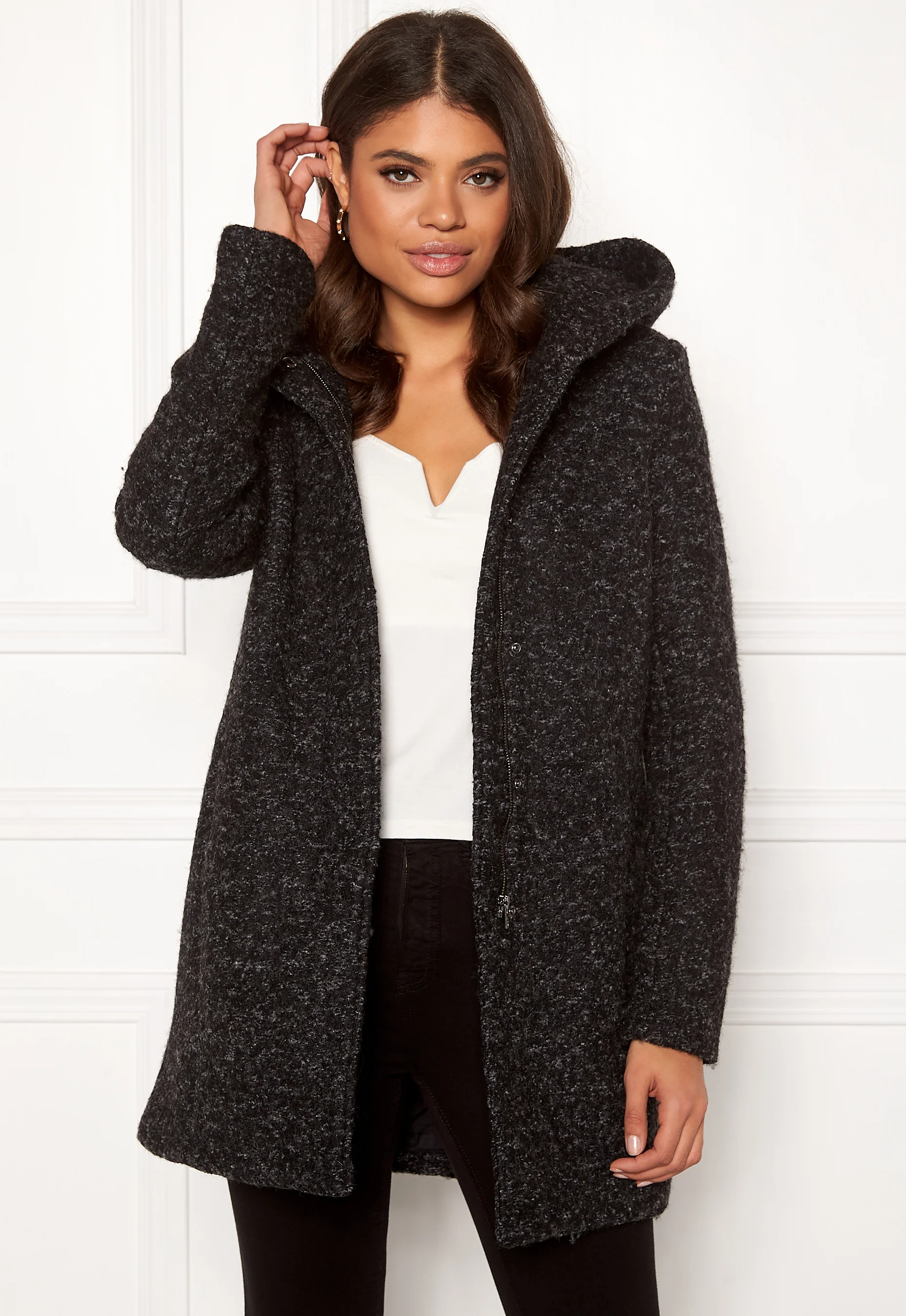 Sedona Boucle Wool Coat - Image 4