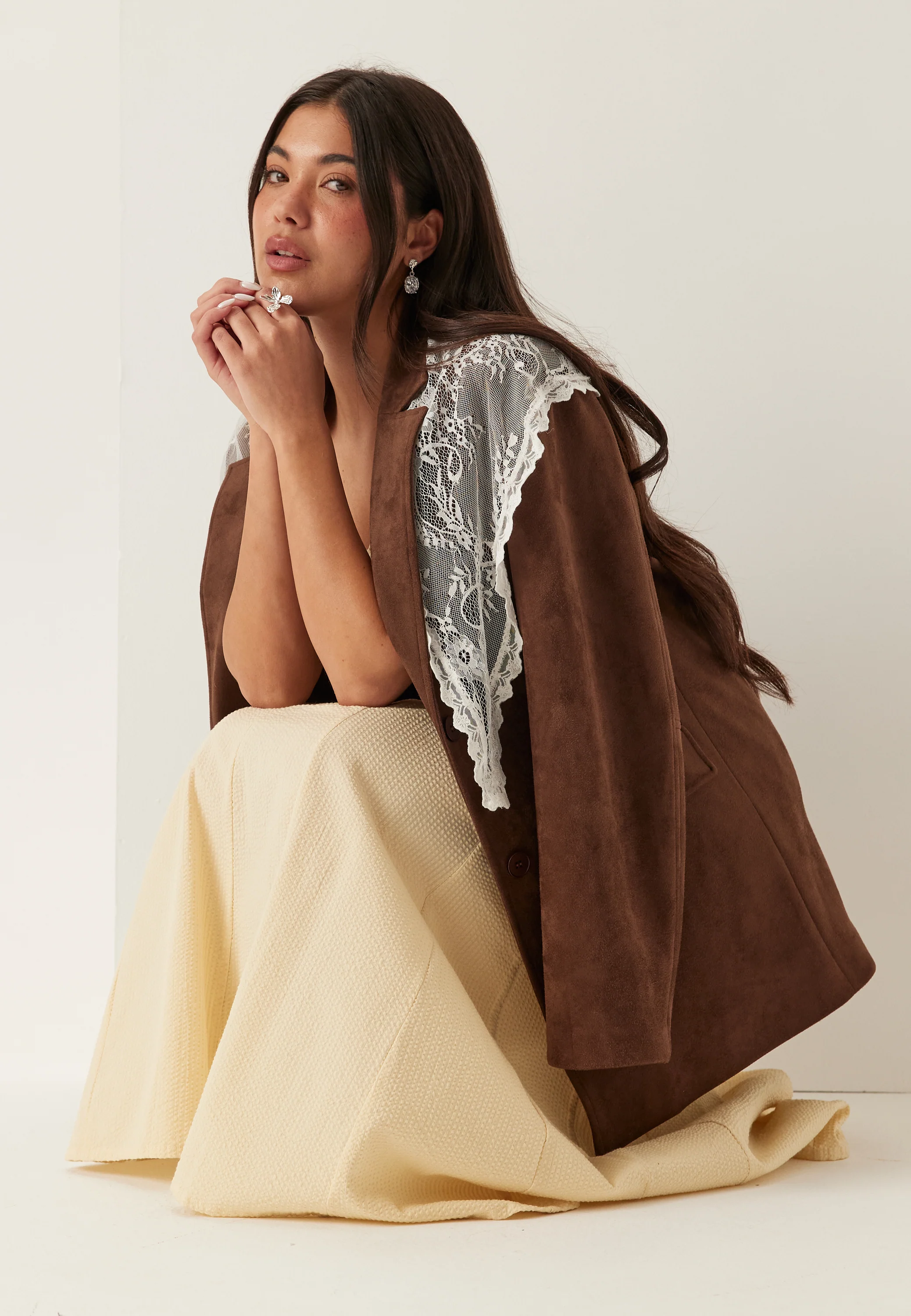 Seersucker Midi Dress - Image 4