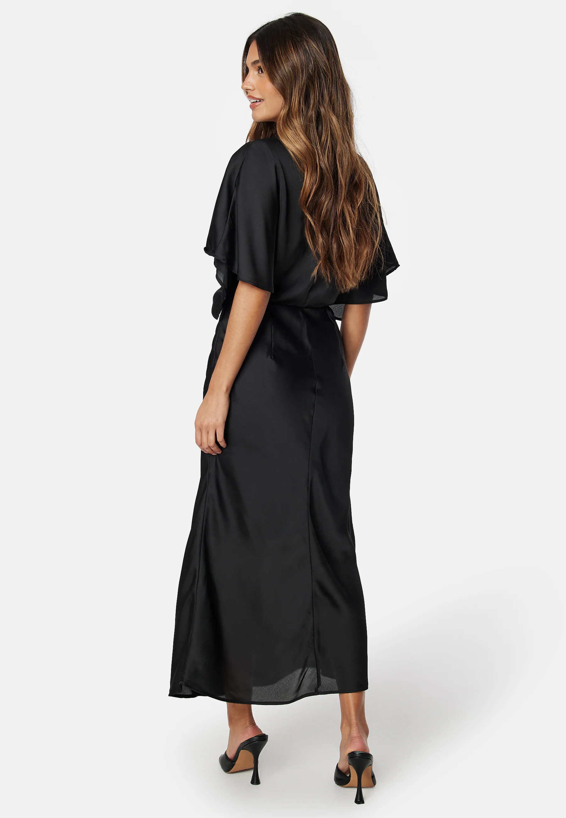Selena Satin Dress - Image 2