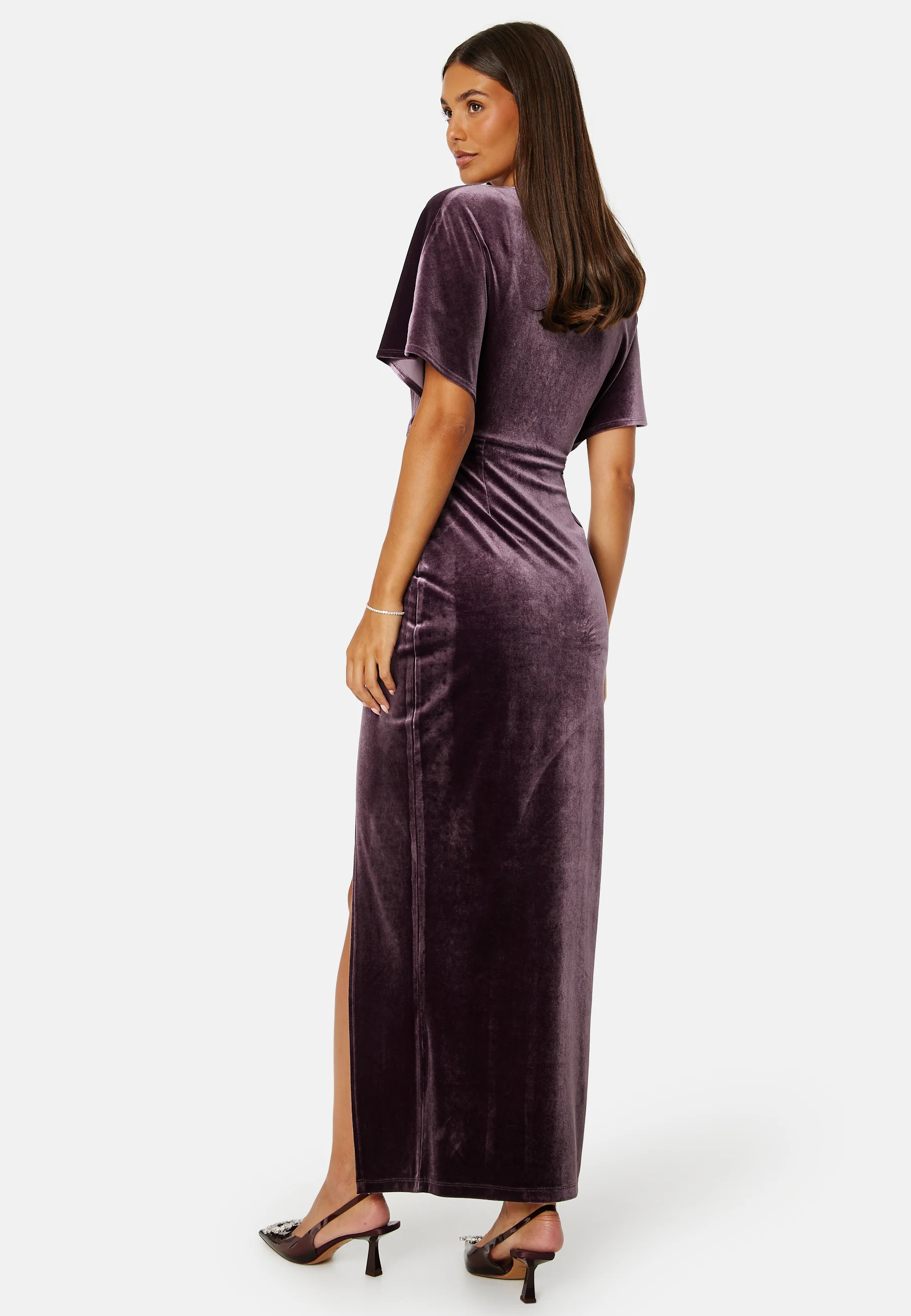 Selena Velvet Maxi Dress - Image 3