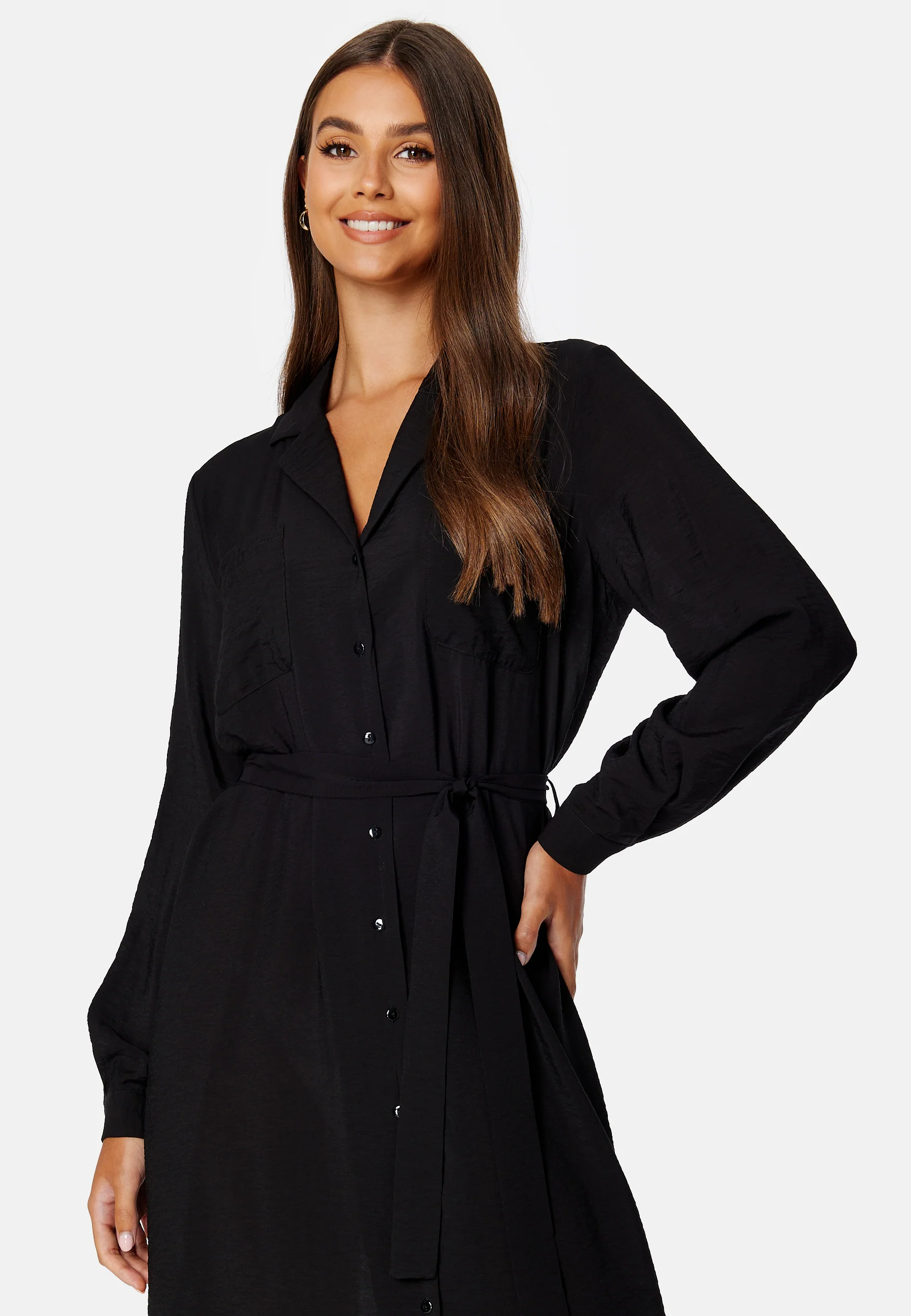 Seline L/S Shirt Dress - Image 2