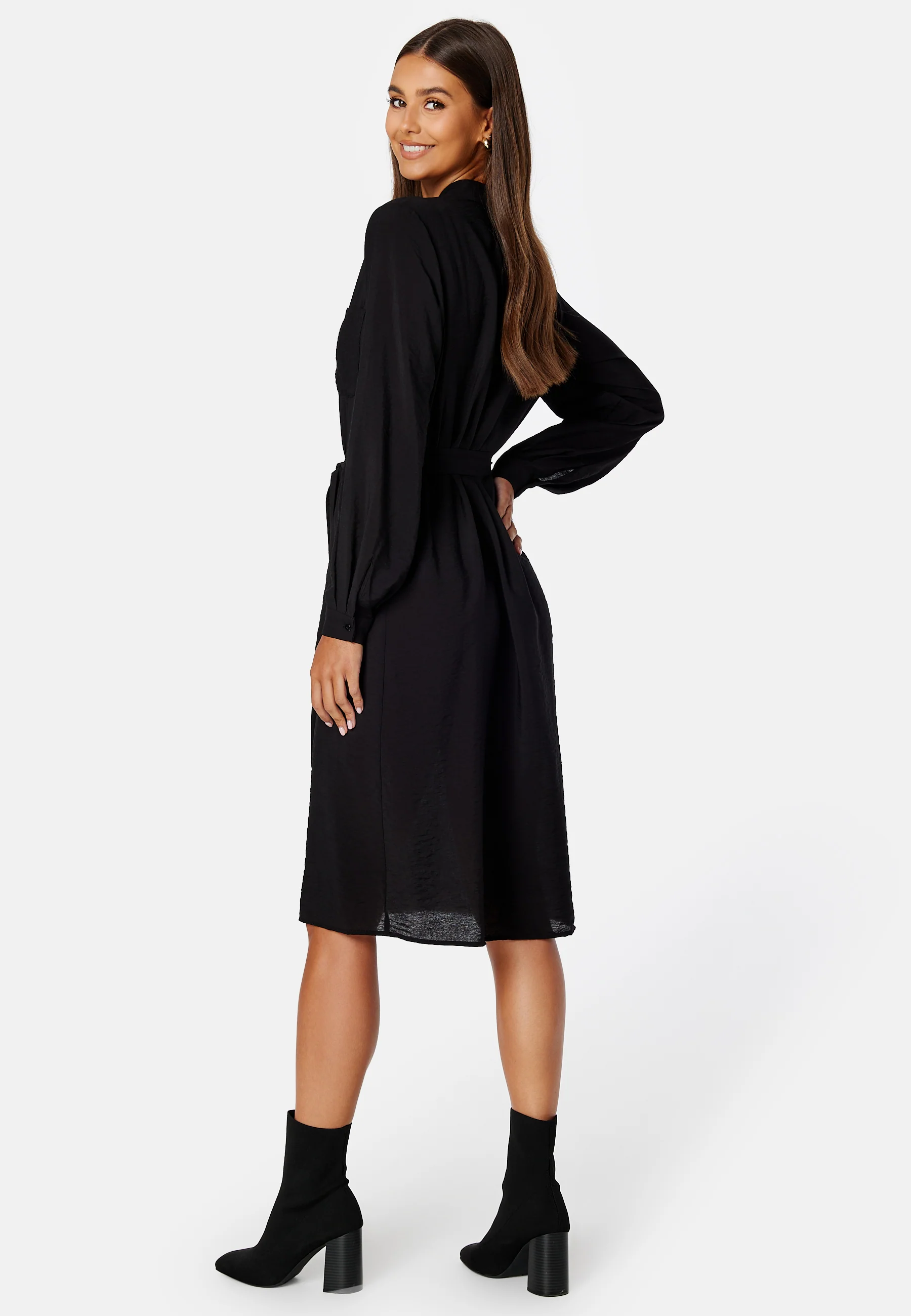 Seline L/S Shirt Dress - Image 4