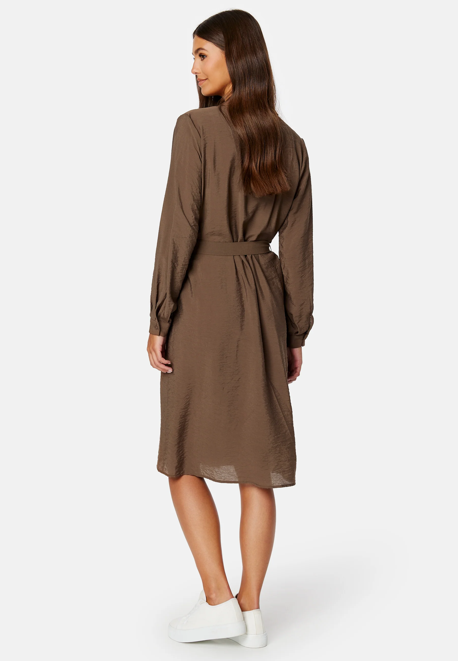 Seline L/S Shirt Dress - Image 4