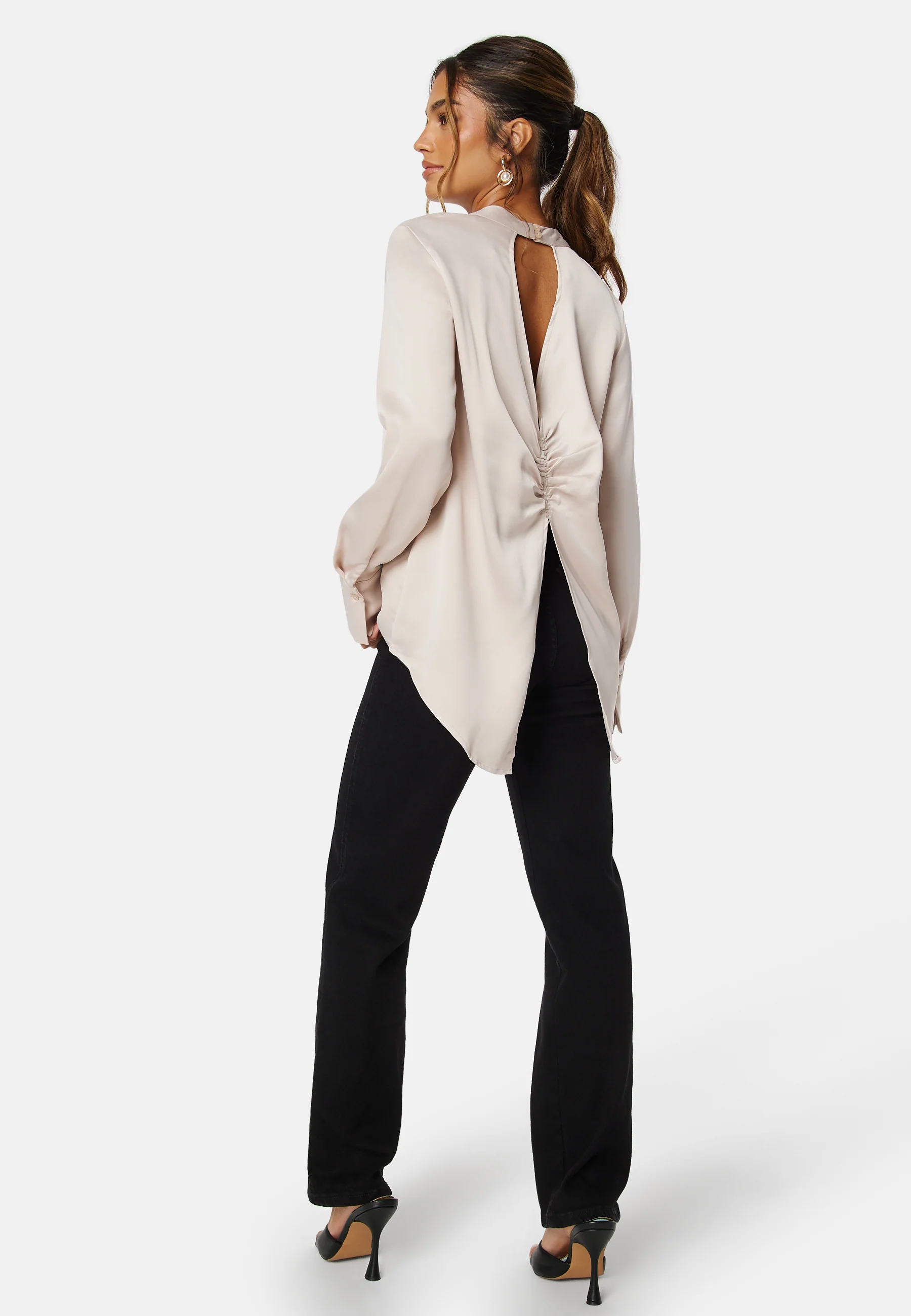 SelinHigh Neck L/S Top - Image 3