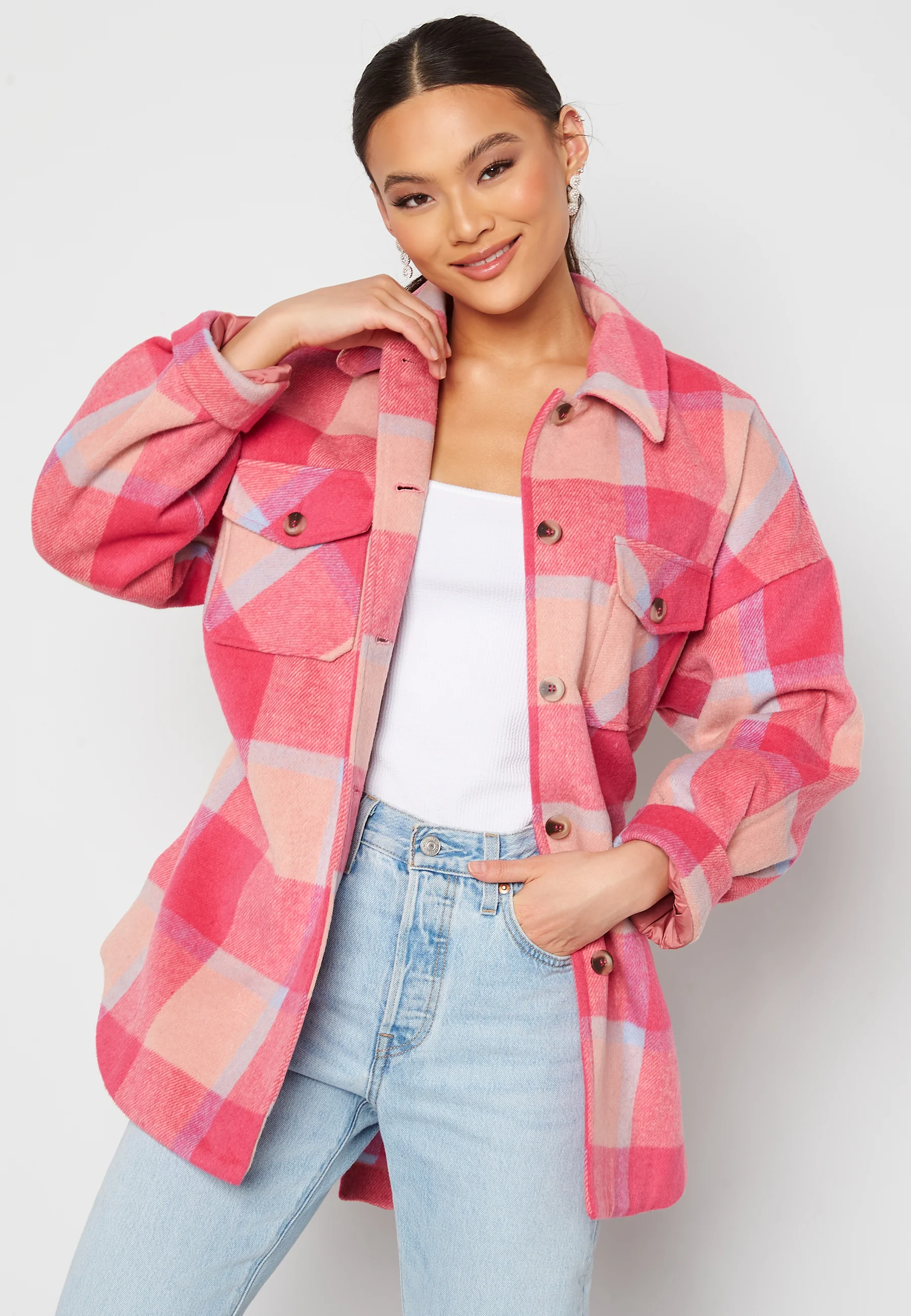 Selma Spring Overshirt Jacket - Image 2