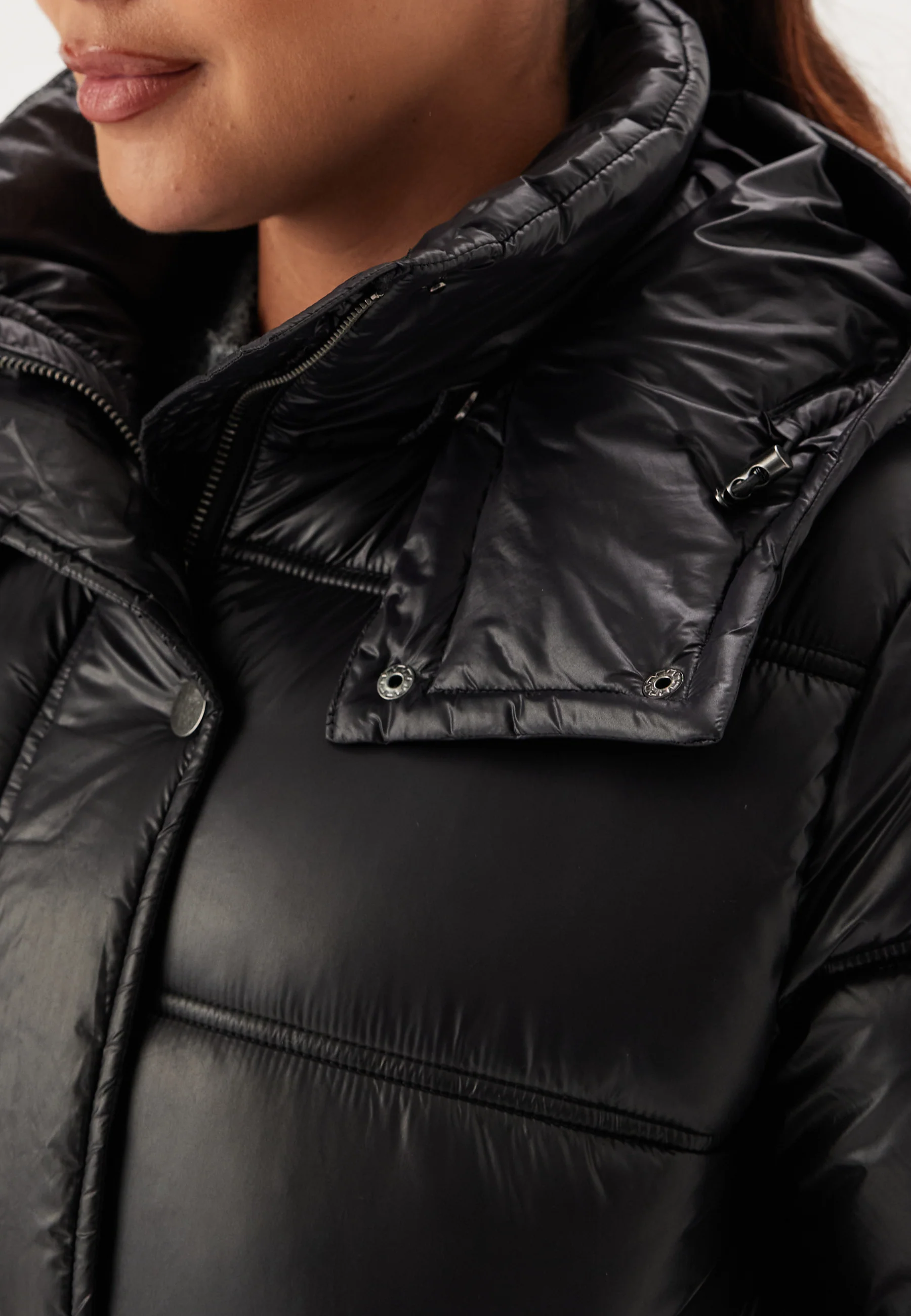 Semi Shiny Padded Jacket - Image 6