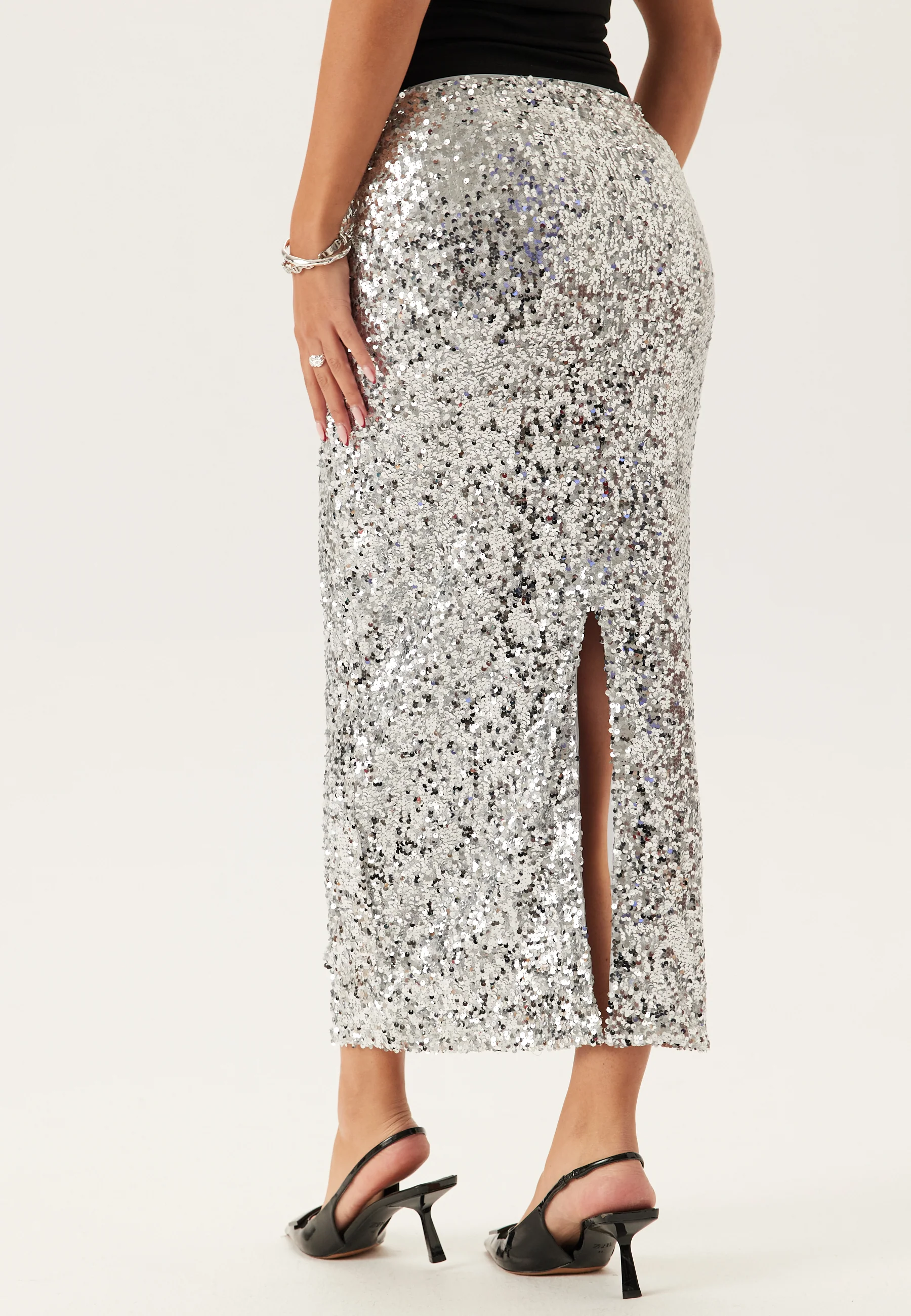 Sequin Midi Skirt - Image 2
