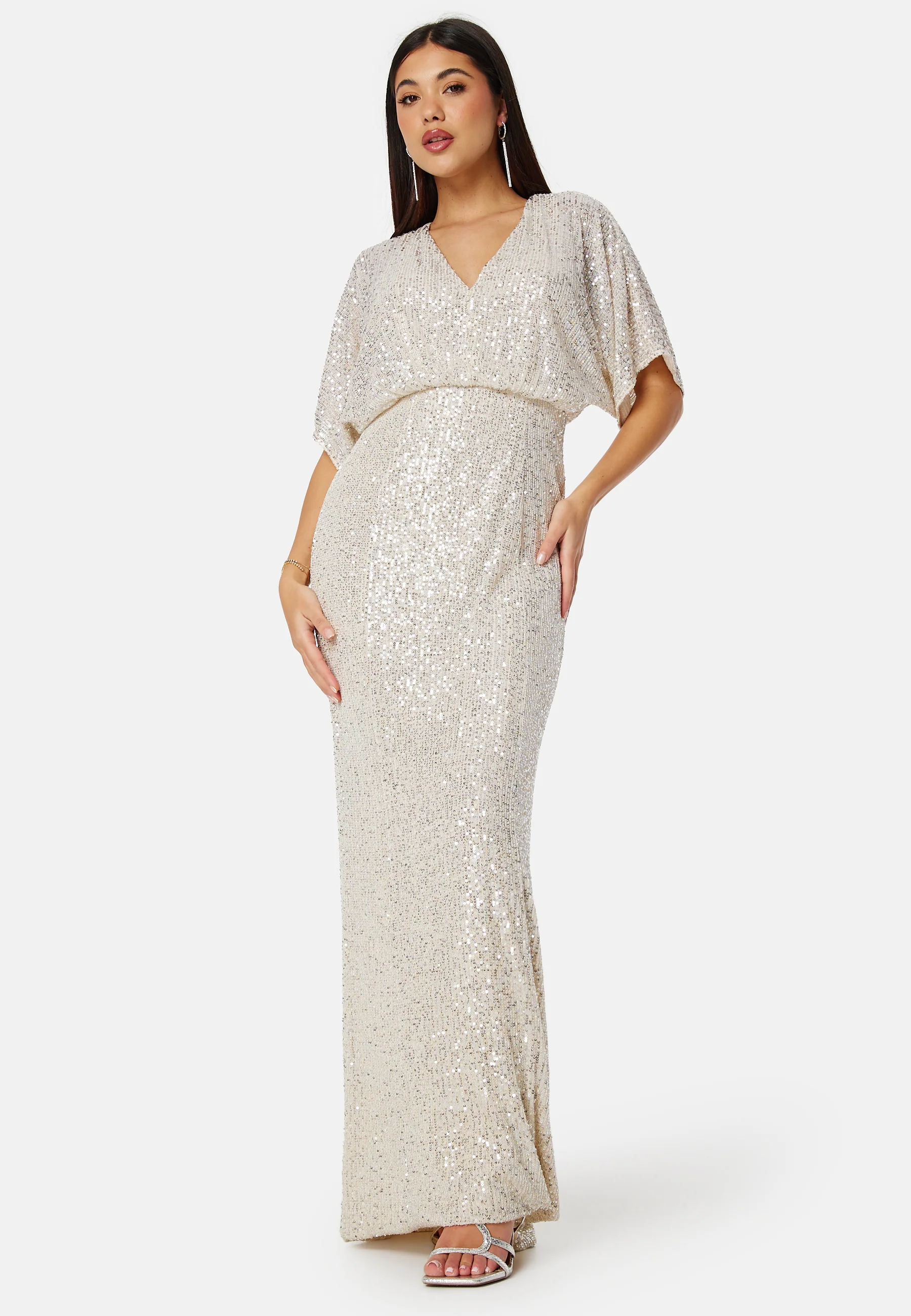 Sequin S/S Gown - Image 5