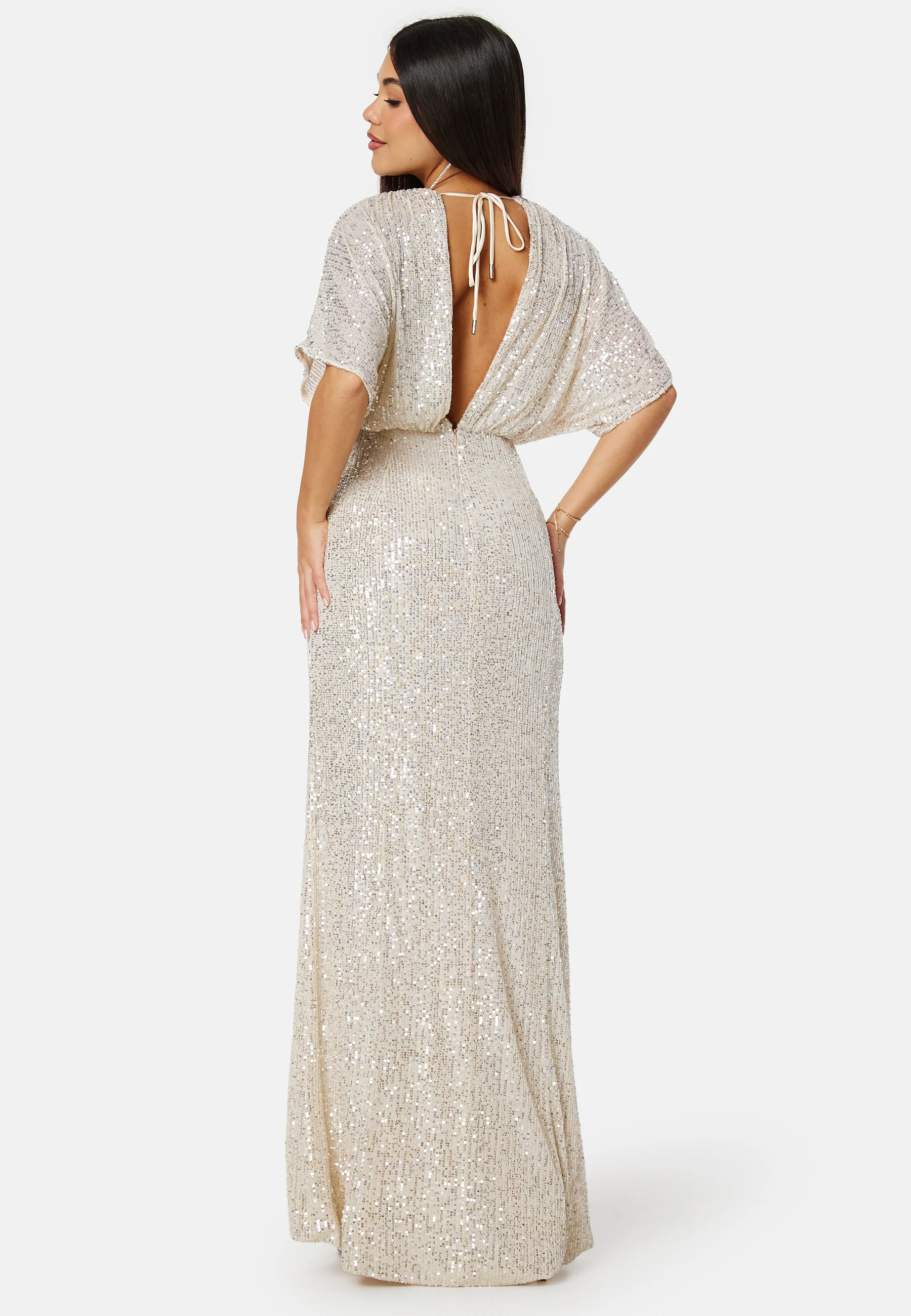 Sequin S/S Gown - Image 6