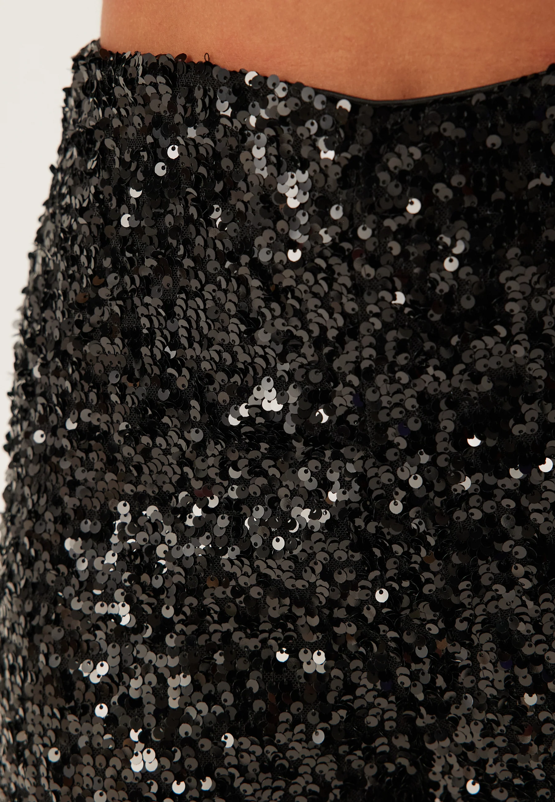 Sequin Wide Trousers - Image 4