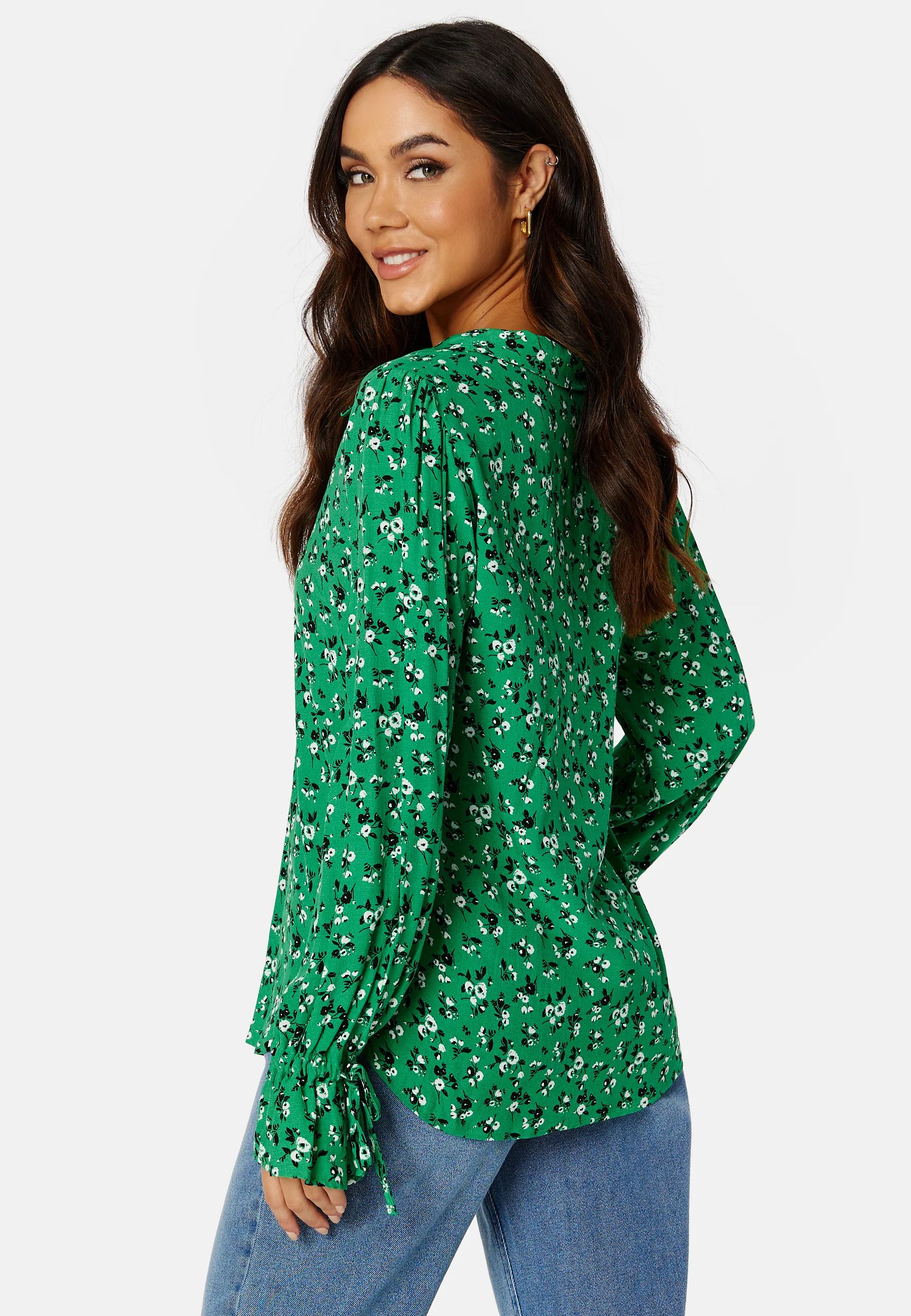Serena L/S V-Neck Top - Image 3