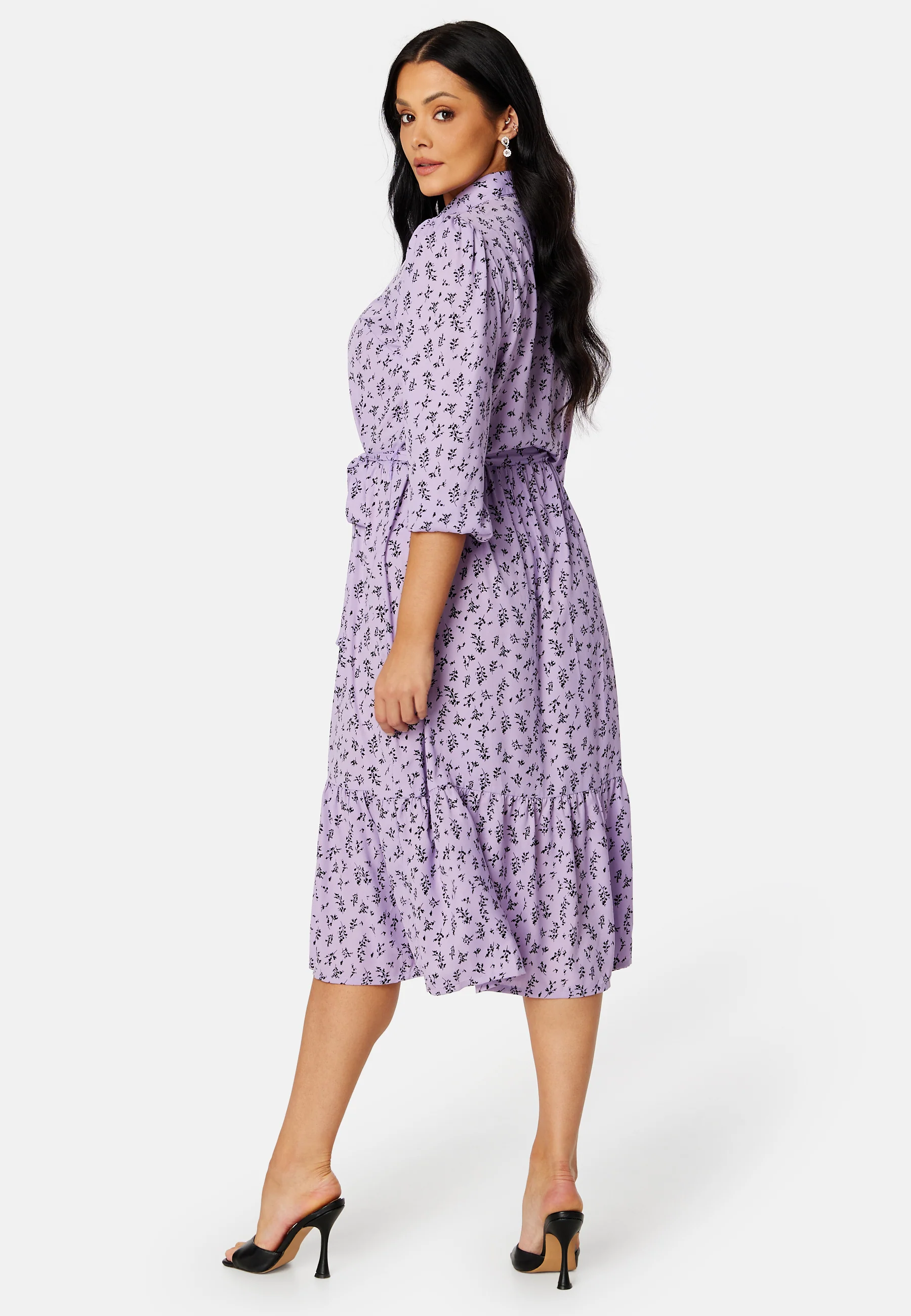 Serene puff sleeve dress - Image 6
