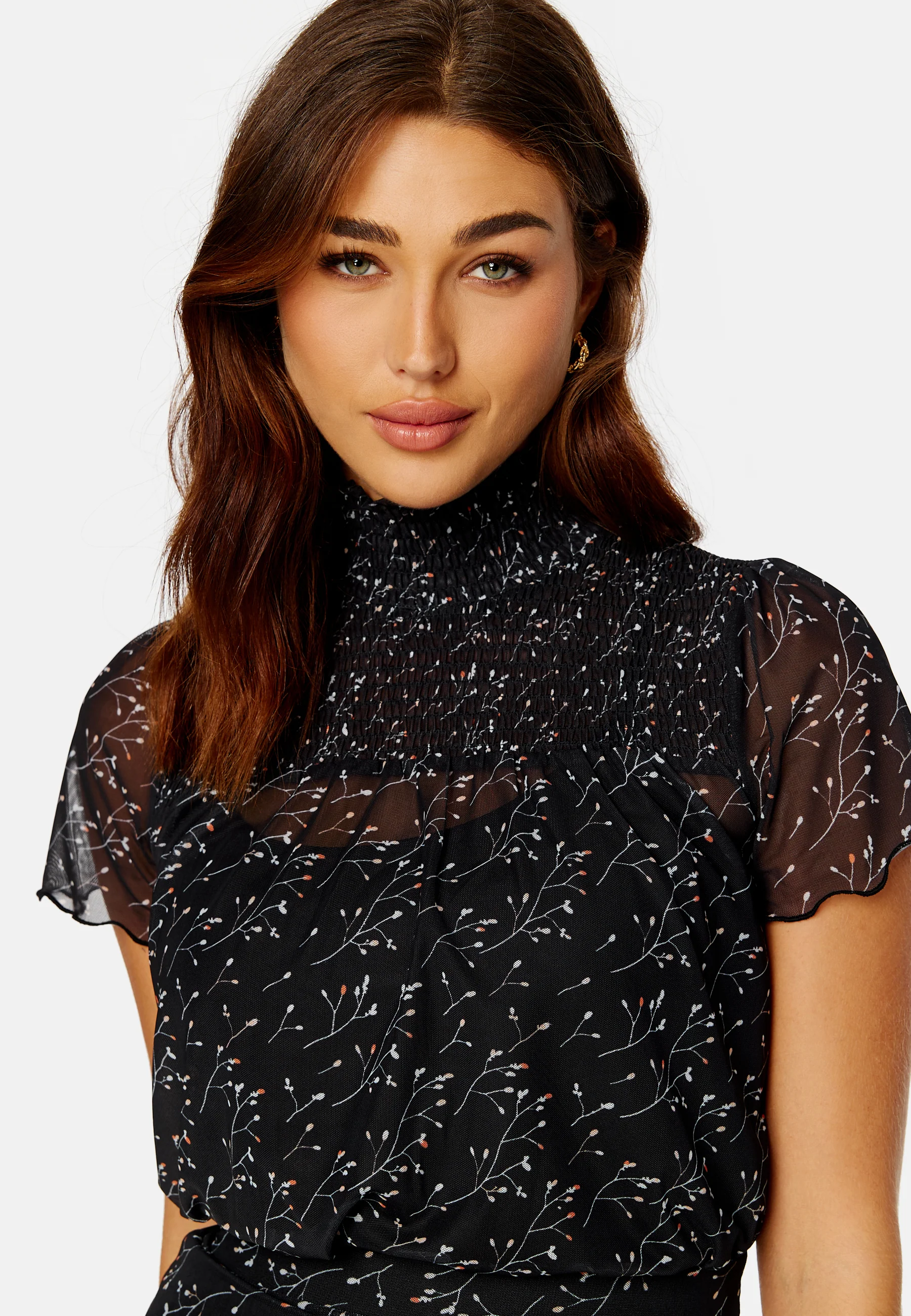 Serina smock mesh top - Image 4