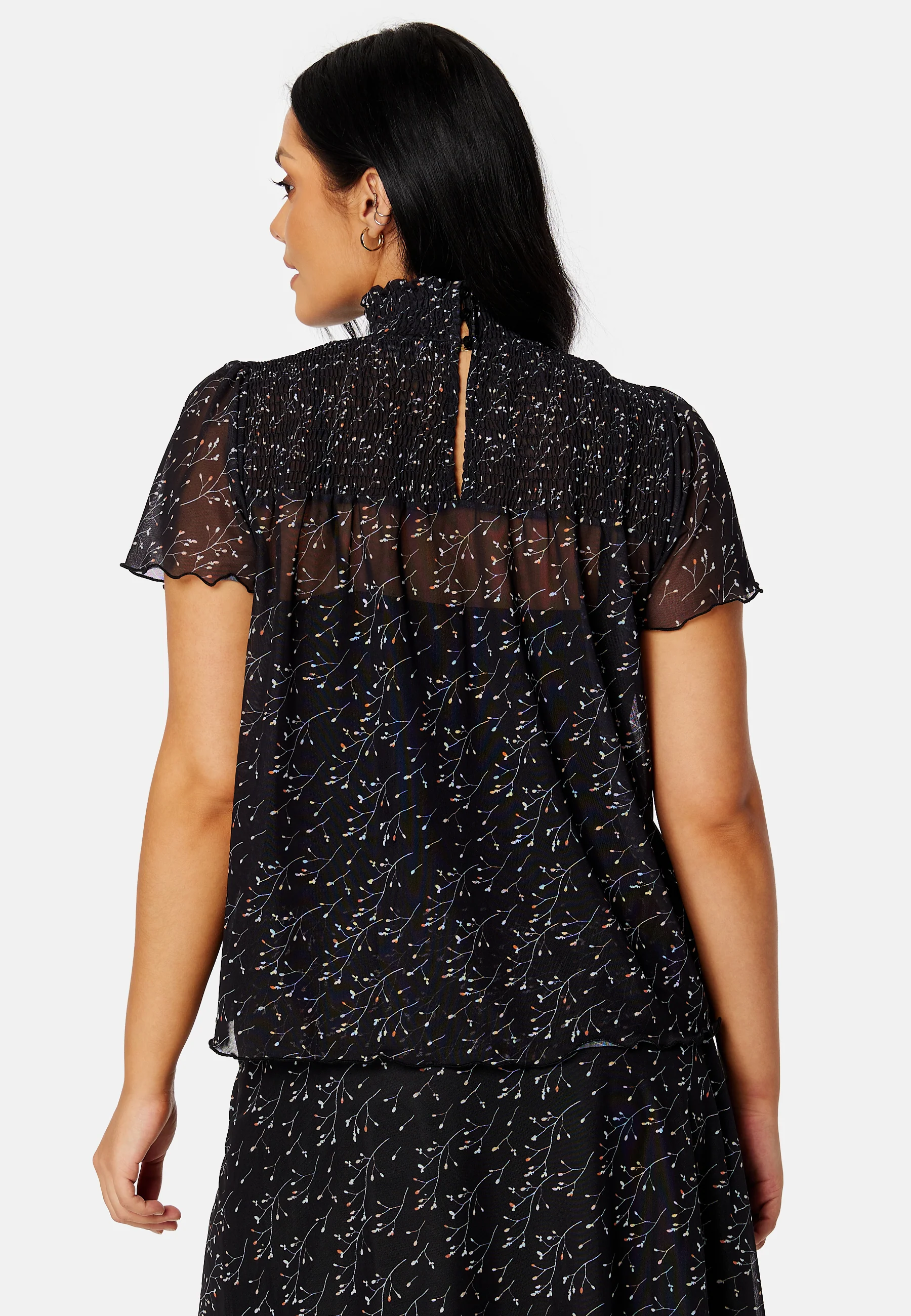 Serina smock mesh top - Image 8