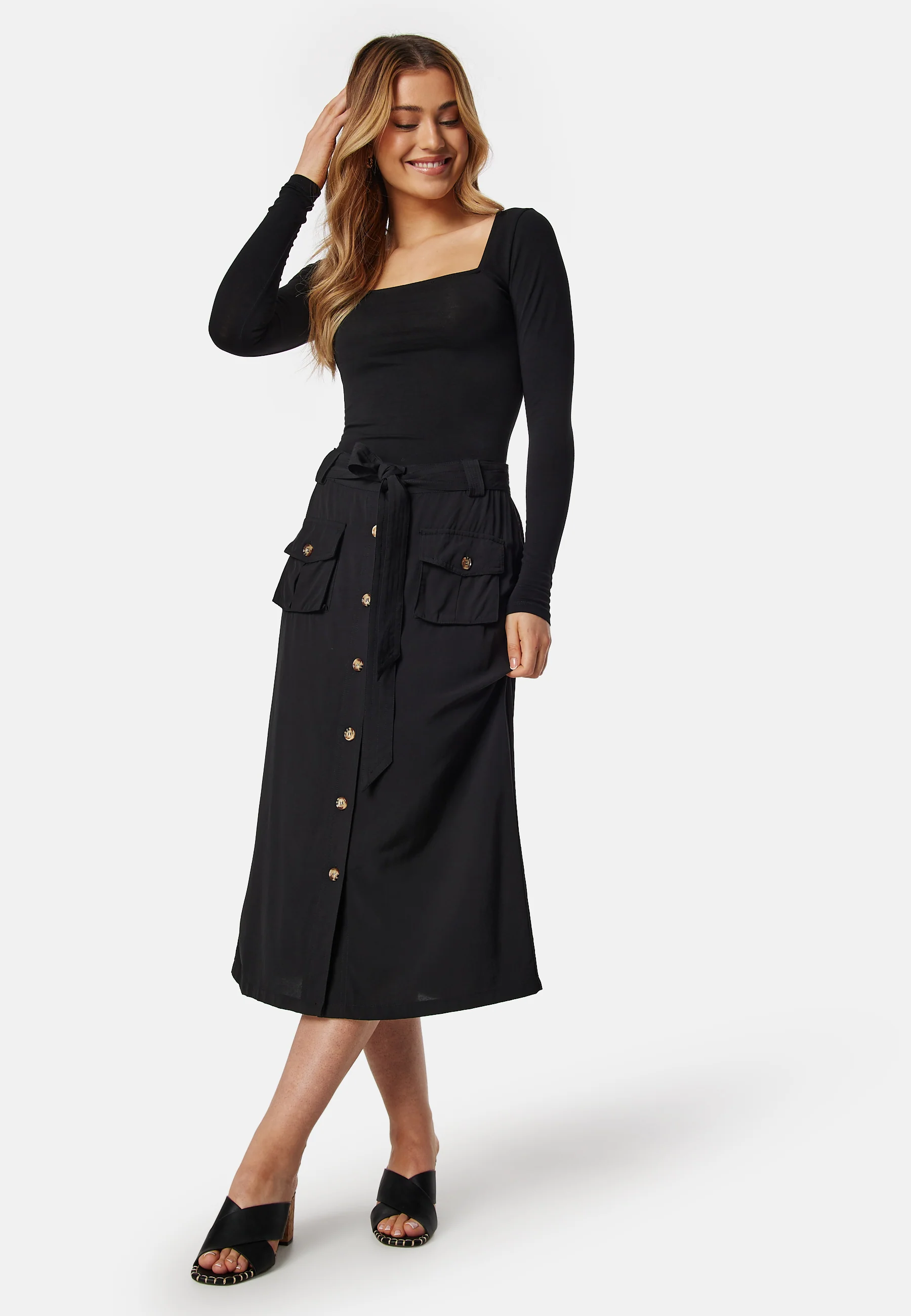 Shaima Cargo Skirt