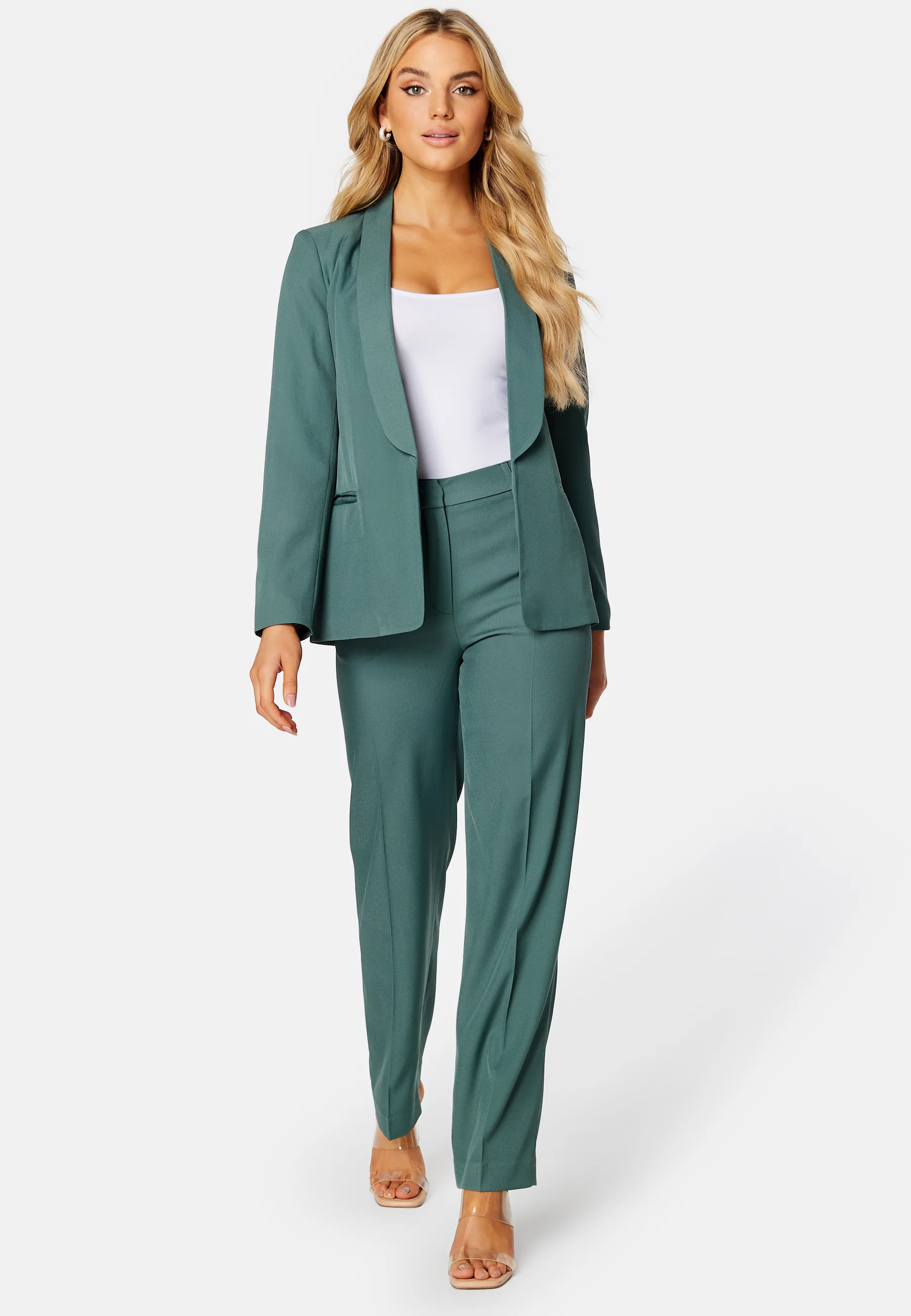 Shawl Collar Regular L/S Blazer - Image 3