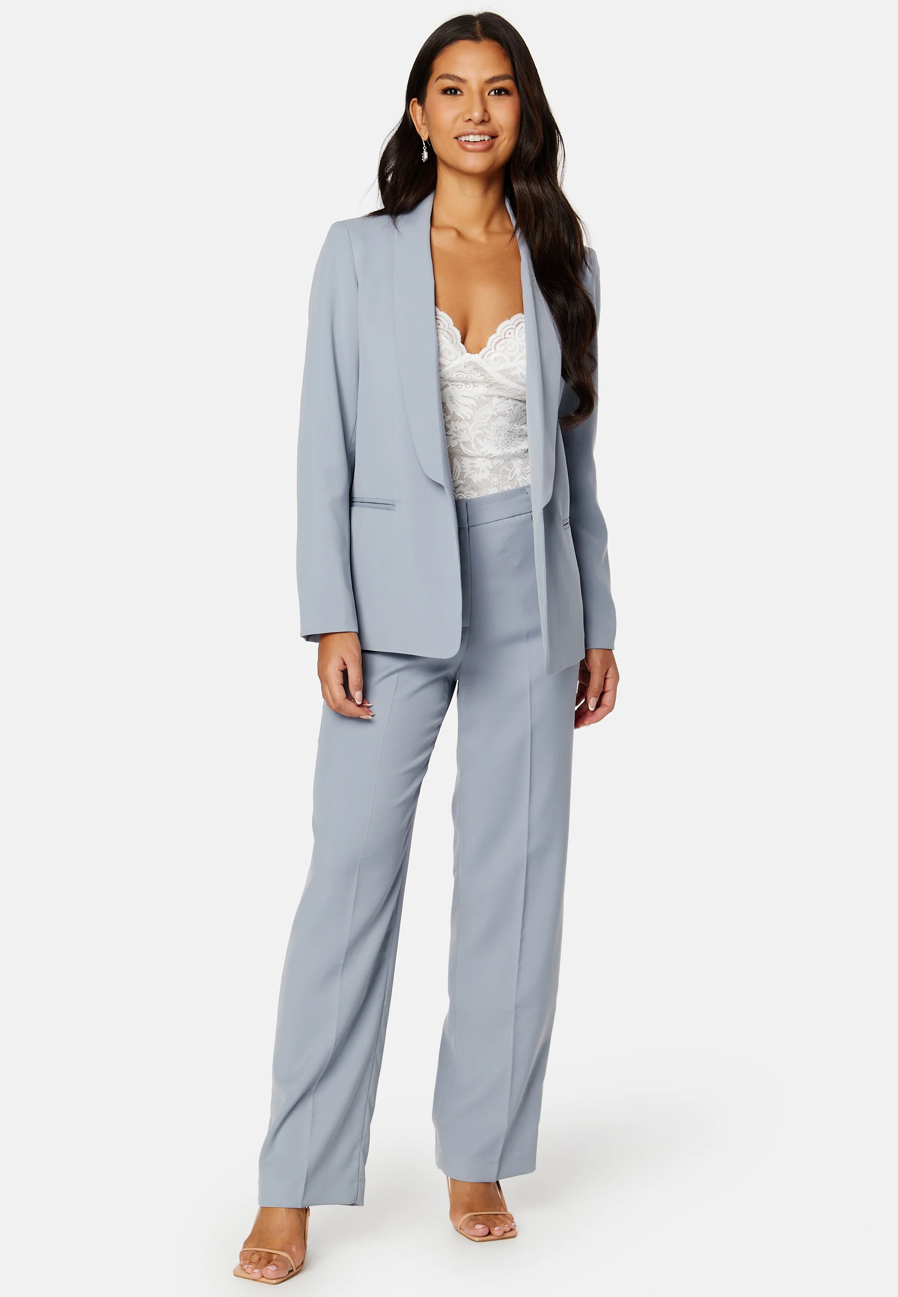 Shawl Collar Regular L/S Blazer - Image 5
