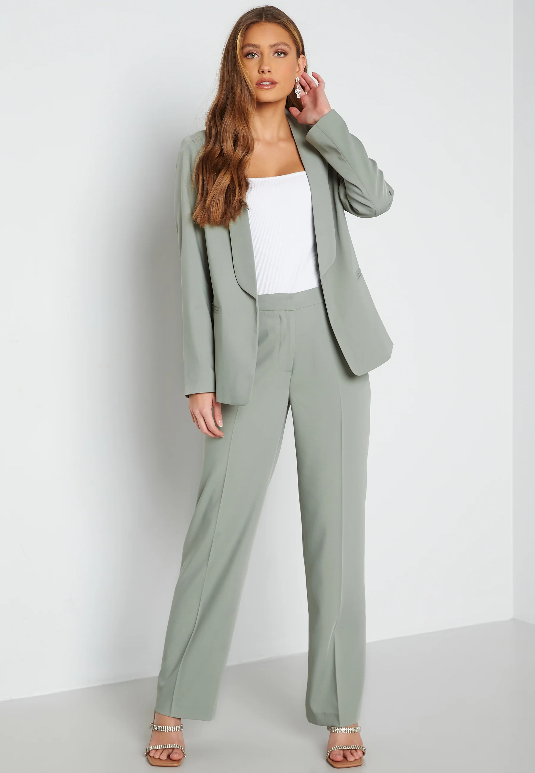 Shawl Collar Regular L/S Blazer