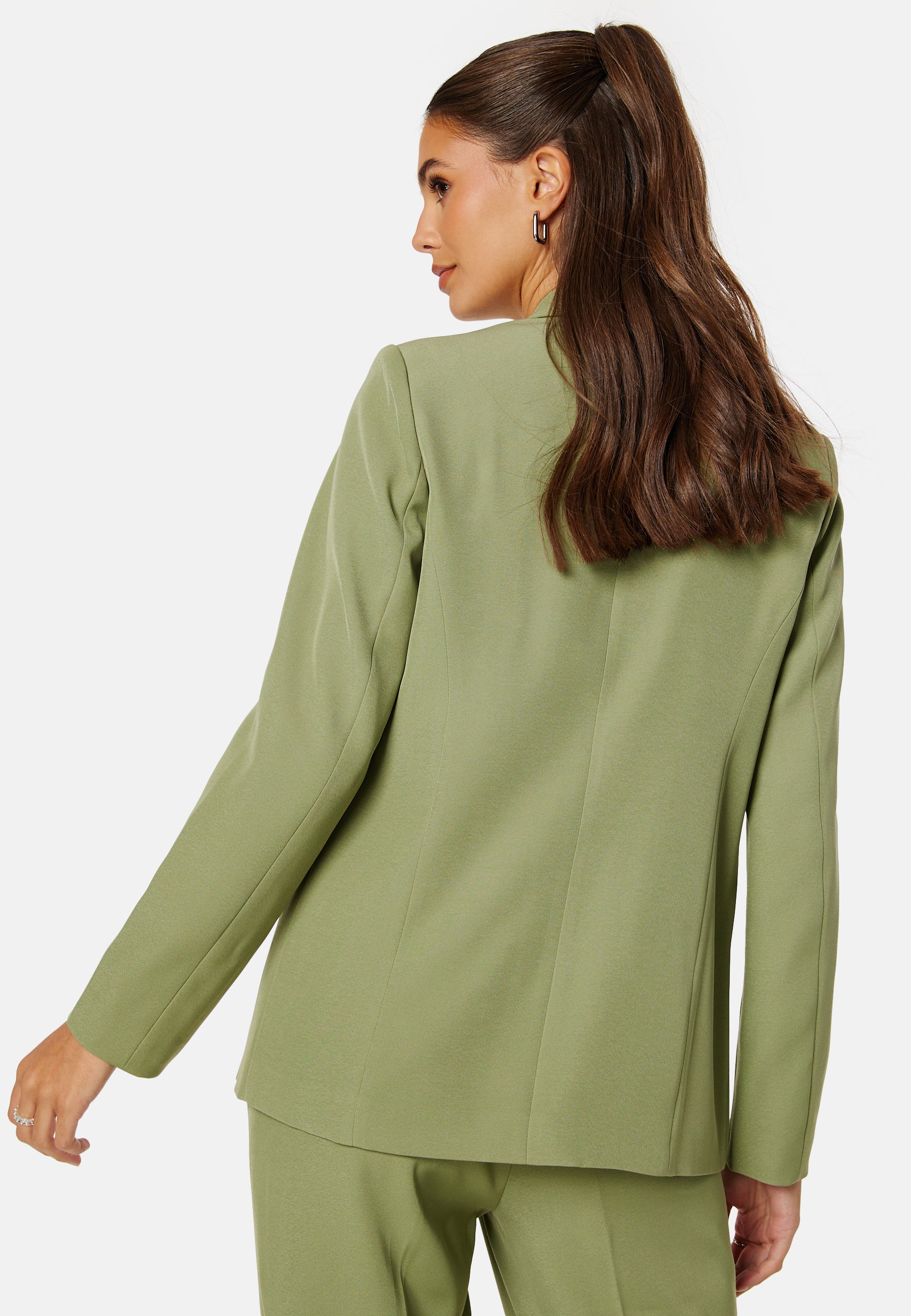 Shawl Collar Regular L/S Blazer - Image 4