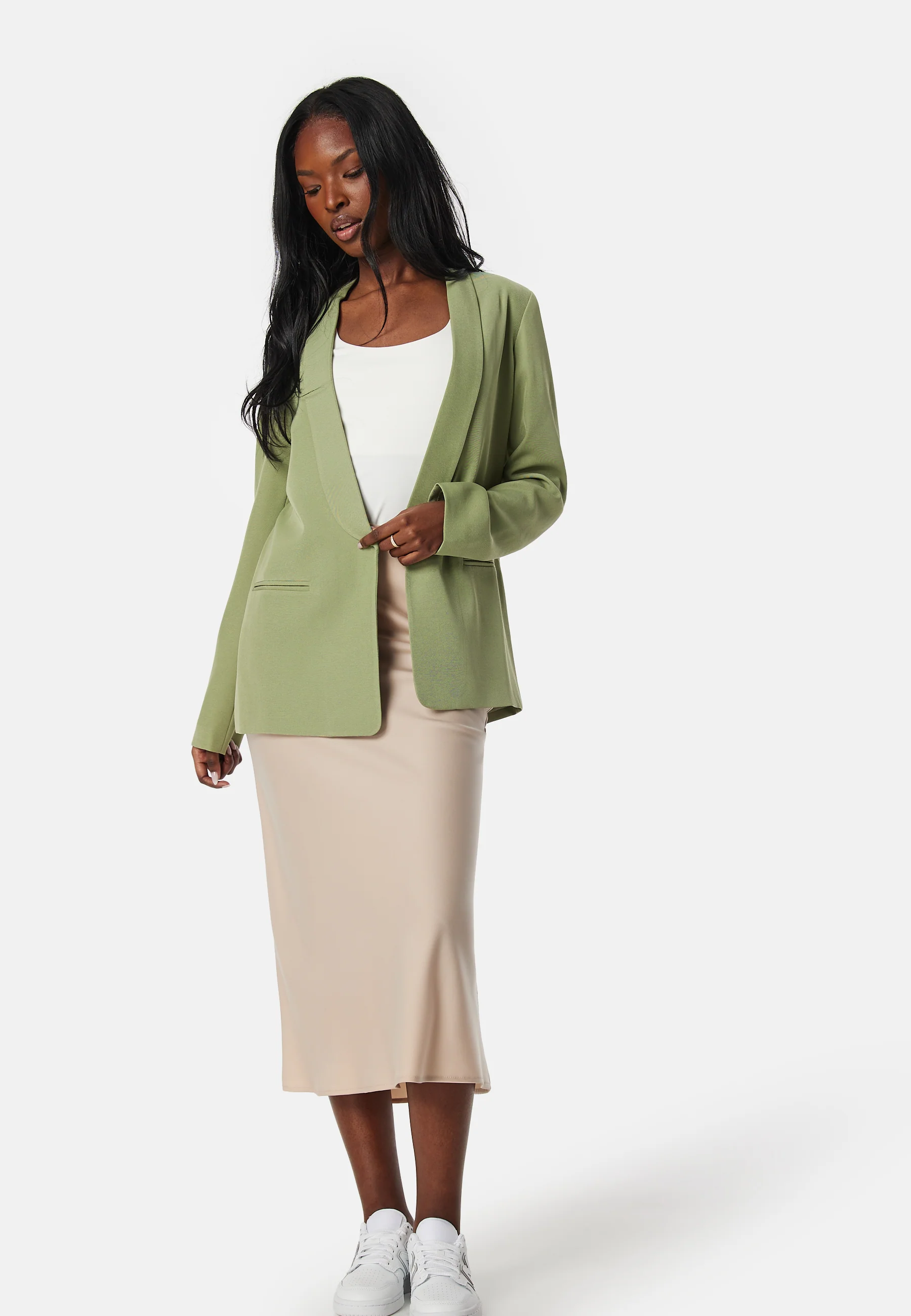 Shawl Collar Regular L/S Blazer - Image 6
