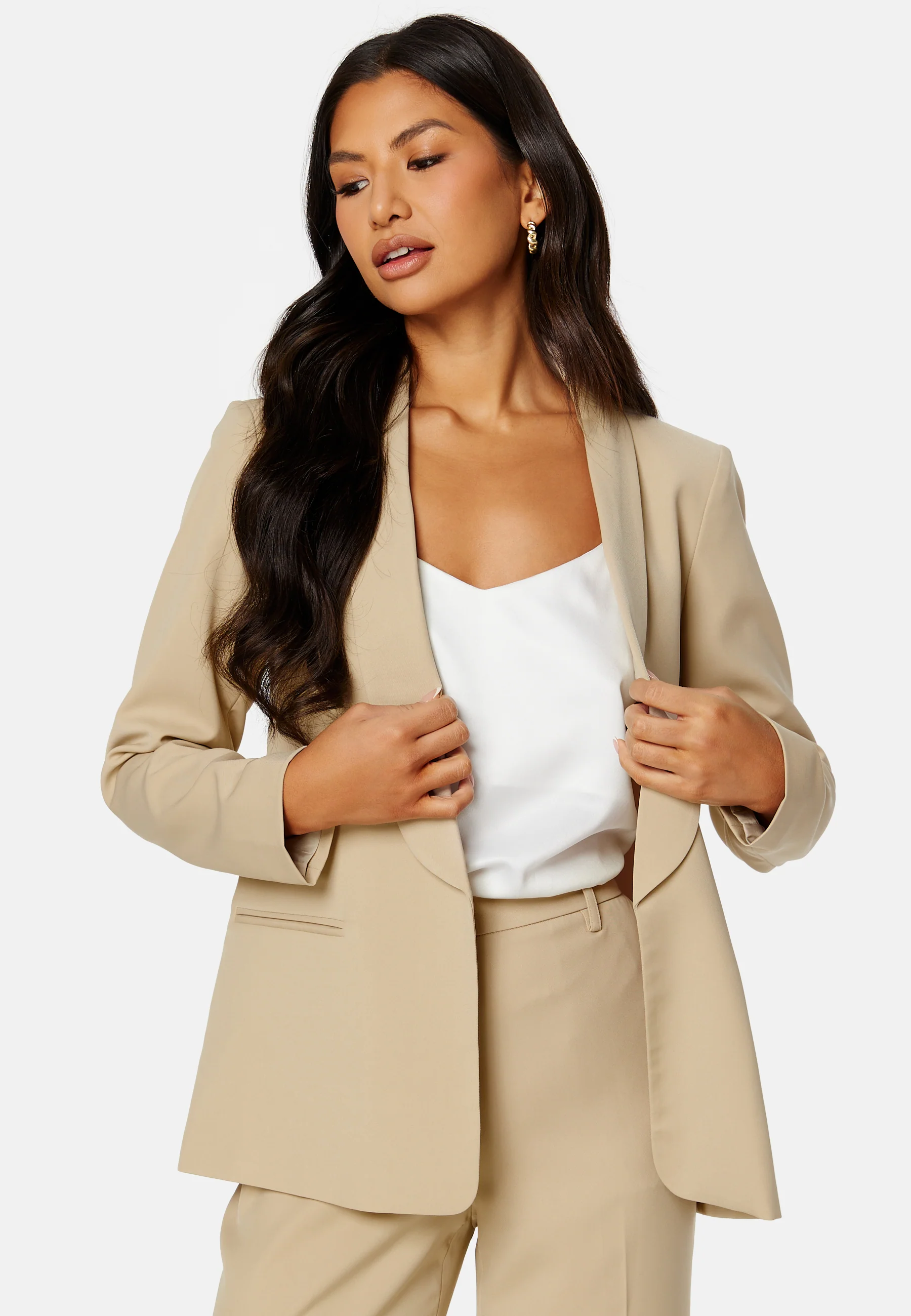 Shawl Collar Regular L/S Blazer - Image 2