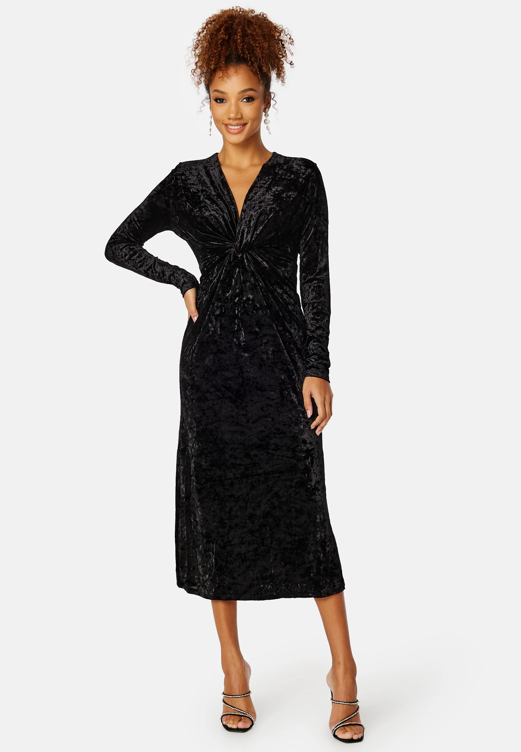 Shera L/S Midi Dress