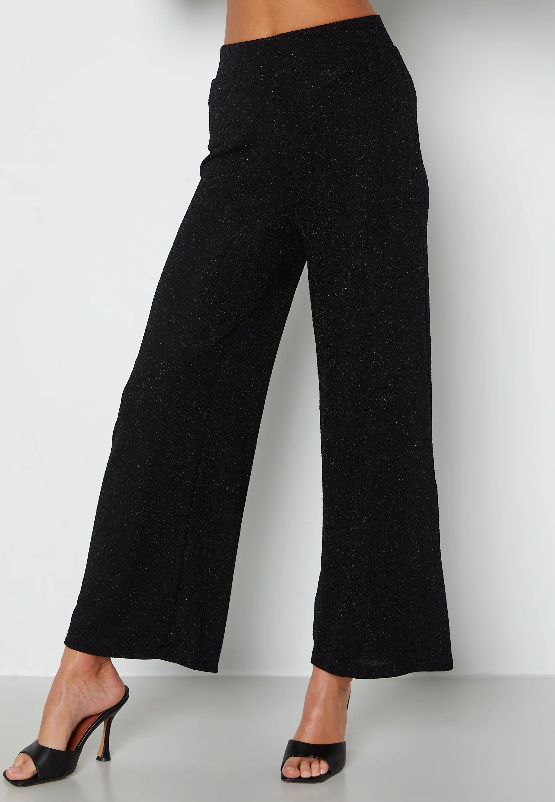 Shinni Glitter HW Culotte Pants - Image 2