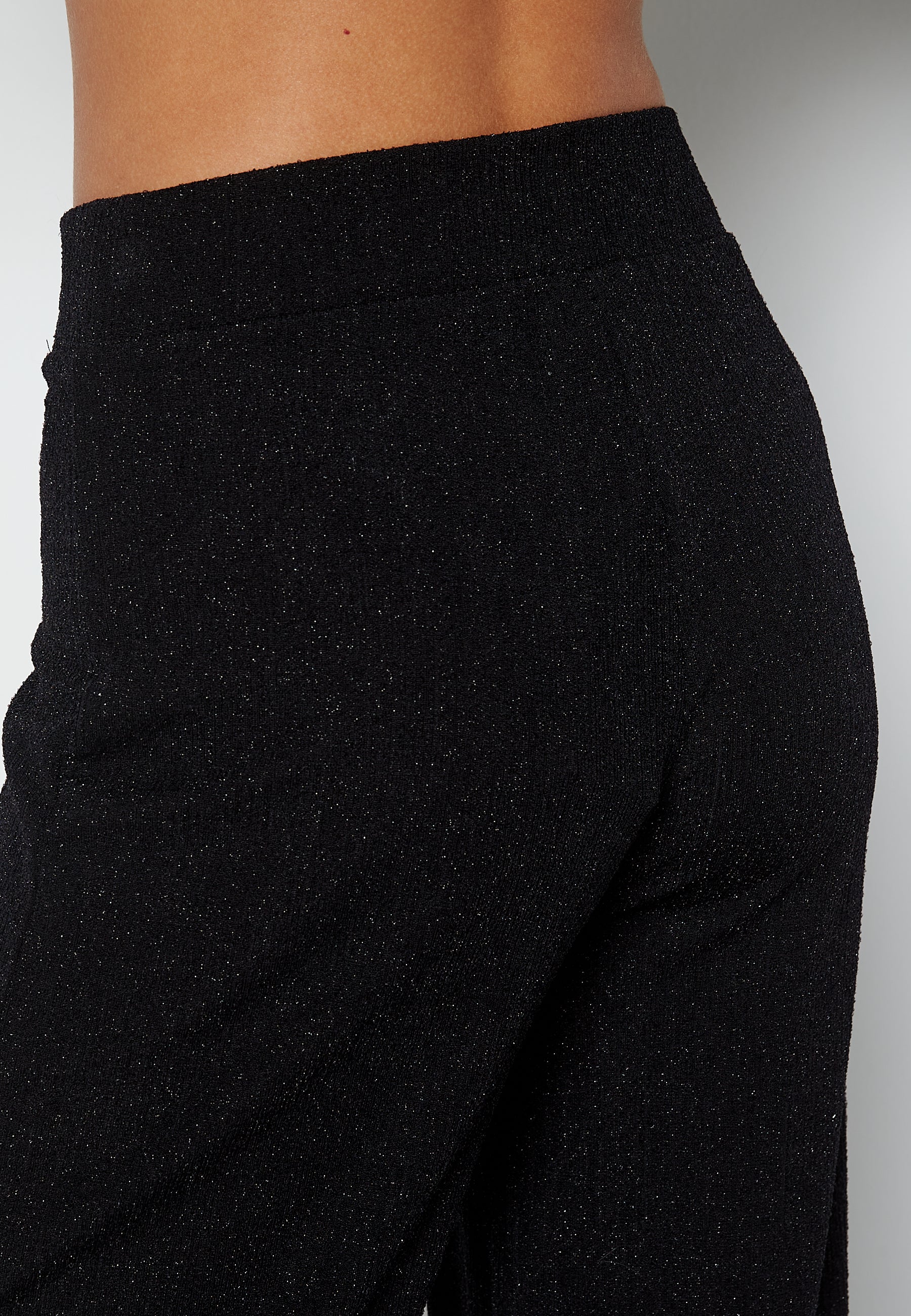 Shinni Glitter HW Culotte Pants - Image 4
