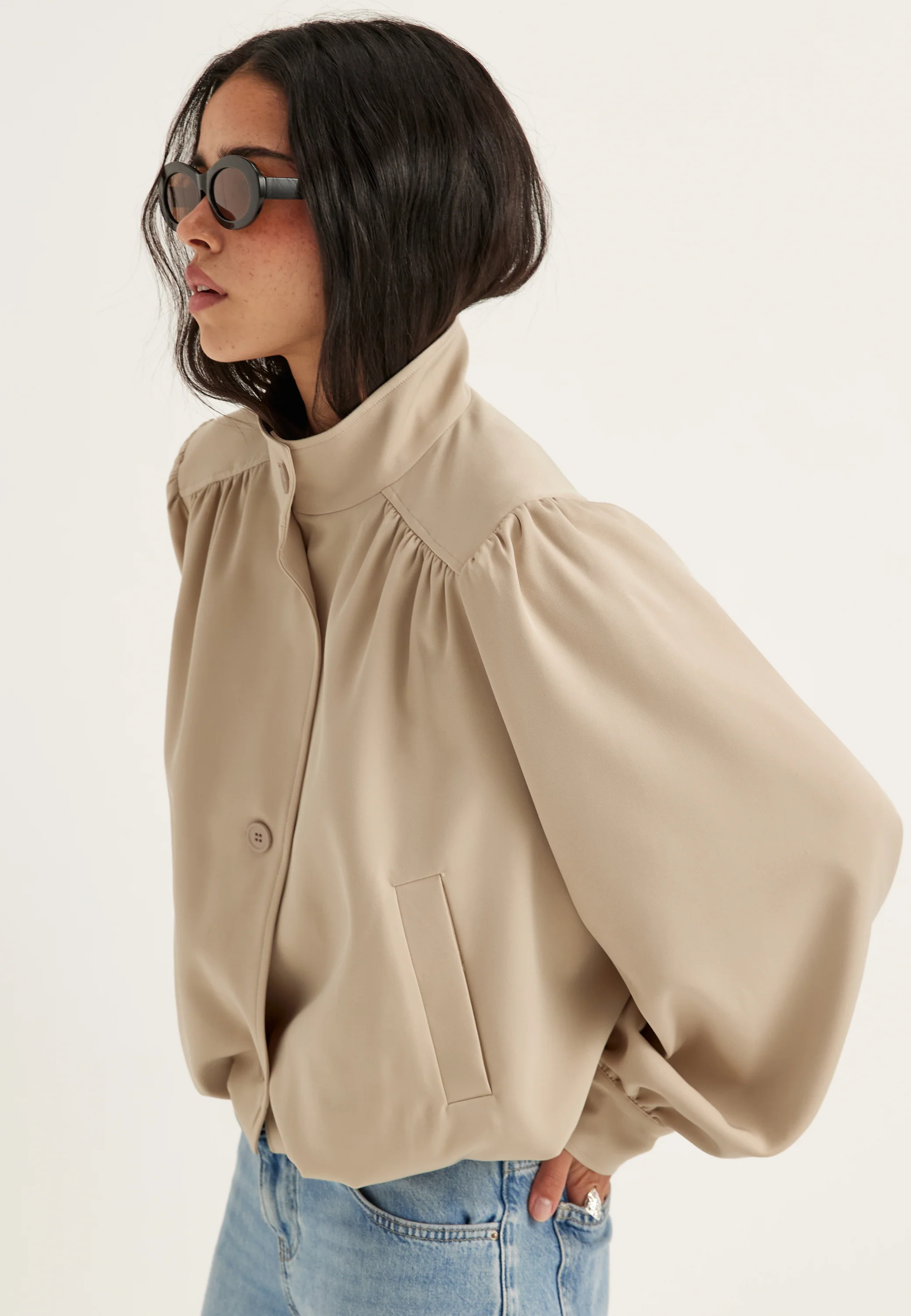 Short Balloon Jacket - Image 3