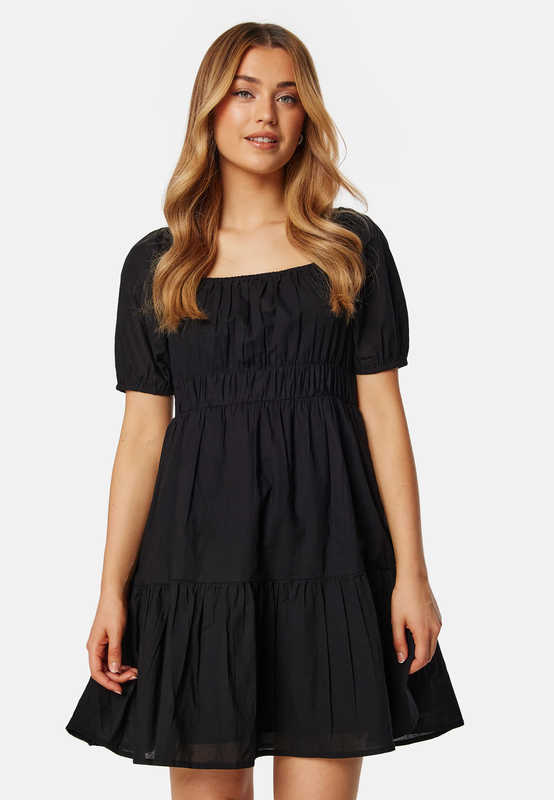 Short Sleeve Cotton Dress - Image 2
