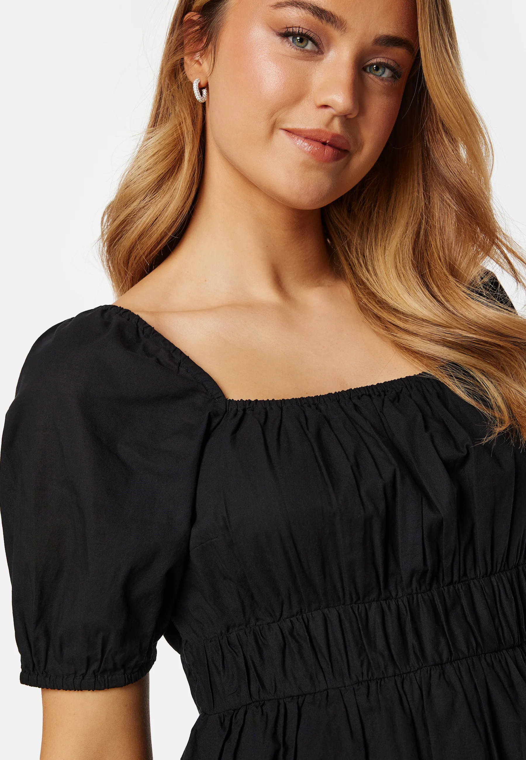 Short Sleeve Cotton Dress - Image 4