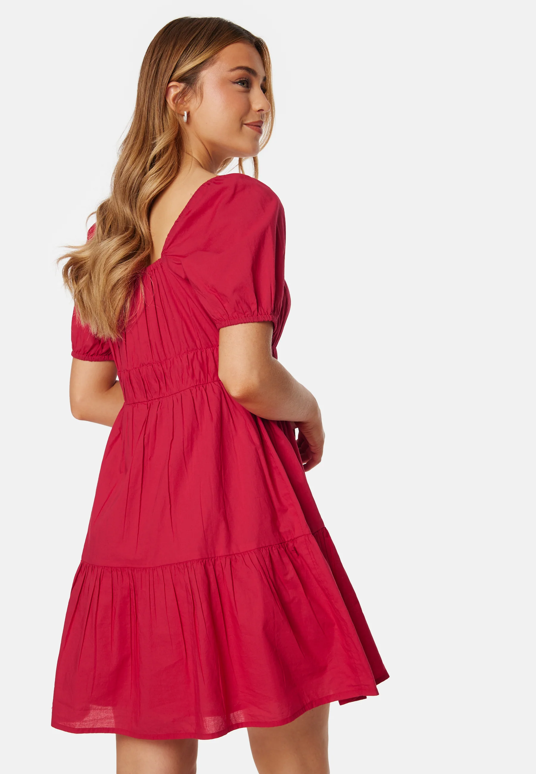 Short Sleeve Cotton Dress - Image 3