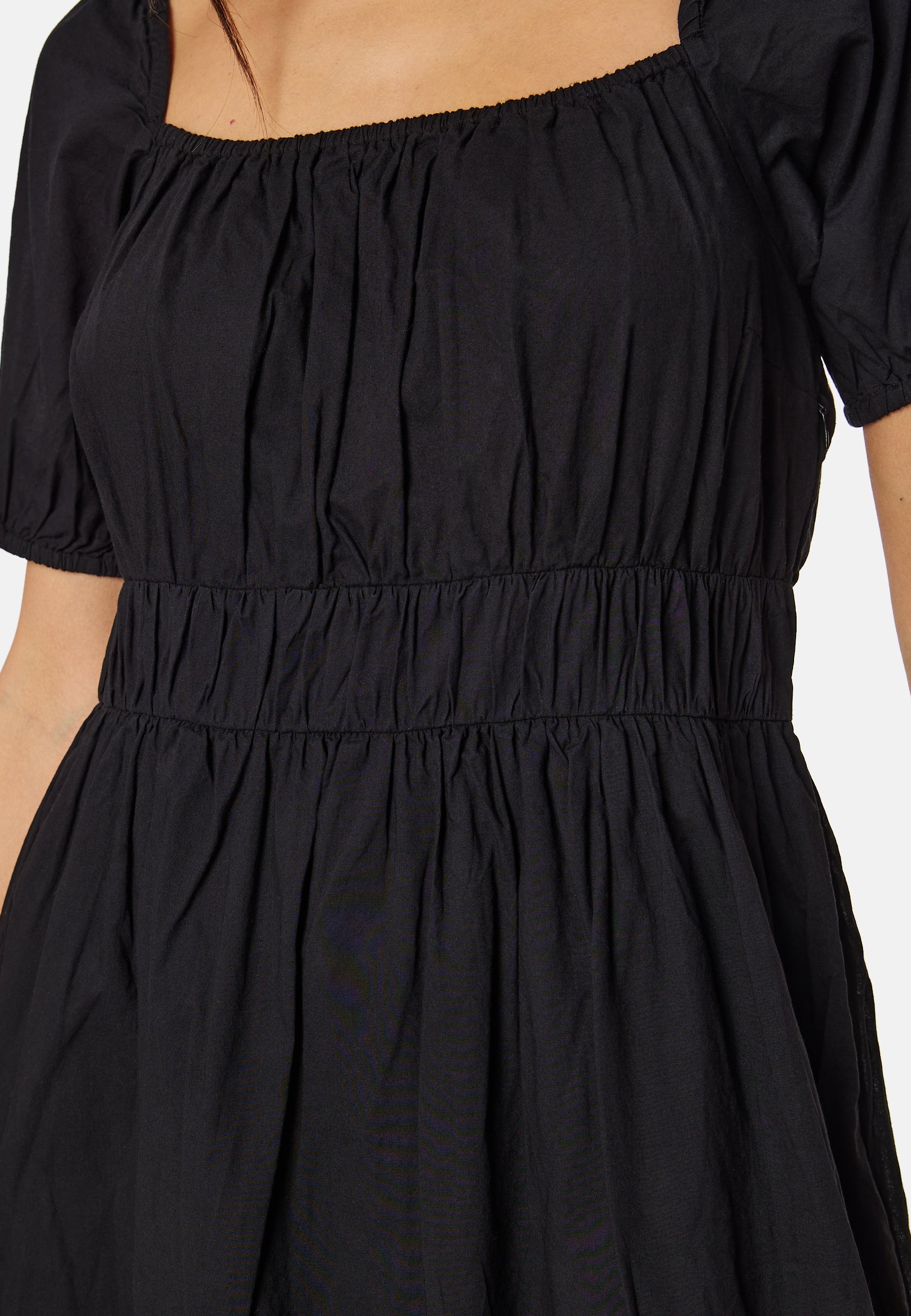 Short Sleeve Cotton Maxi Dress - Image 3