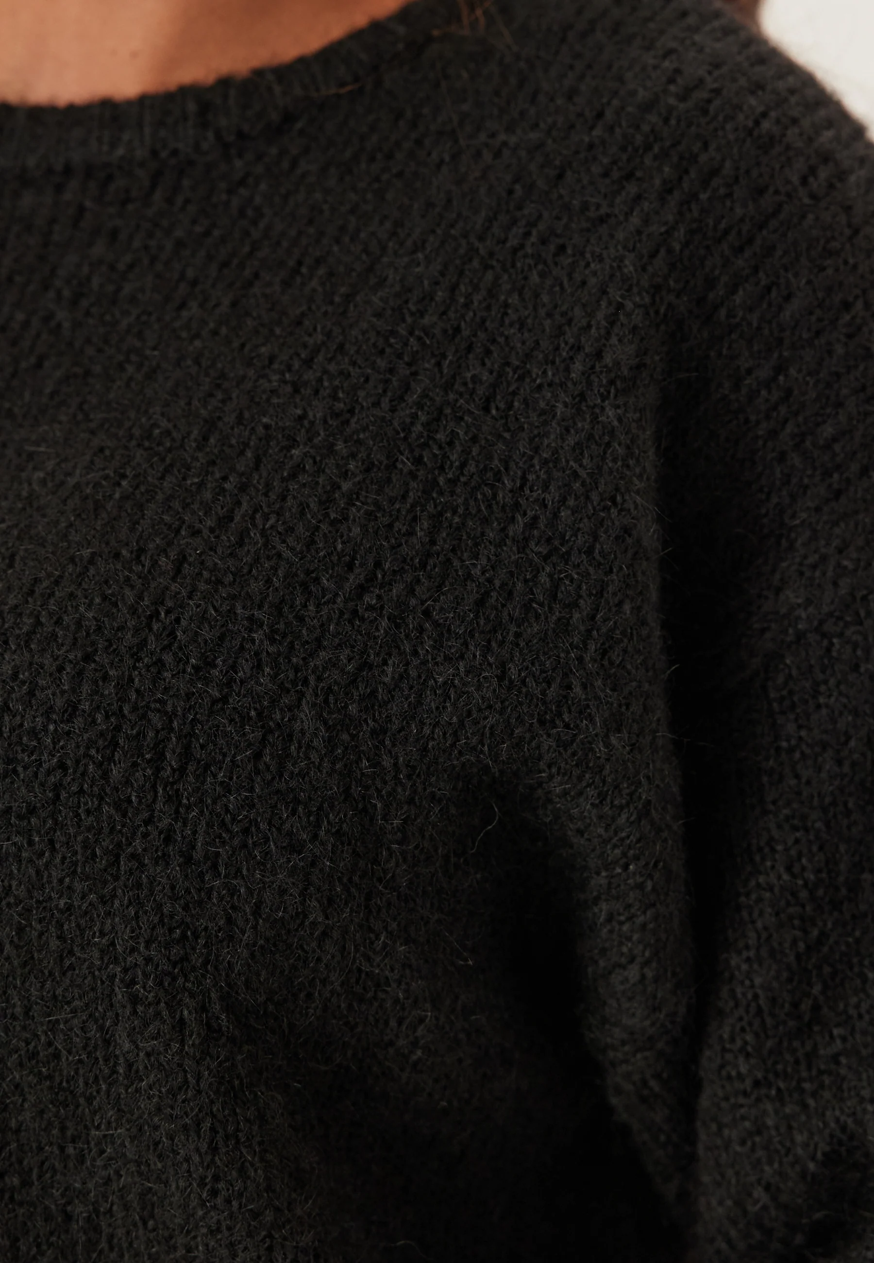 Short Sleeve Knitted Sweater - Image 4