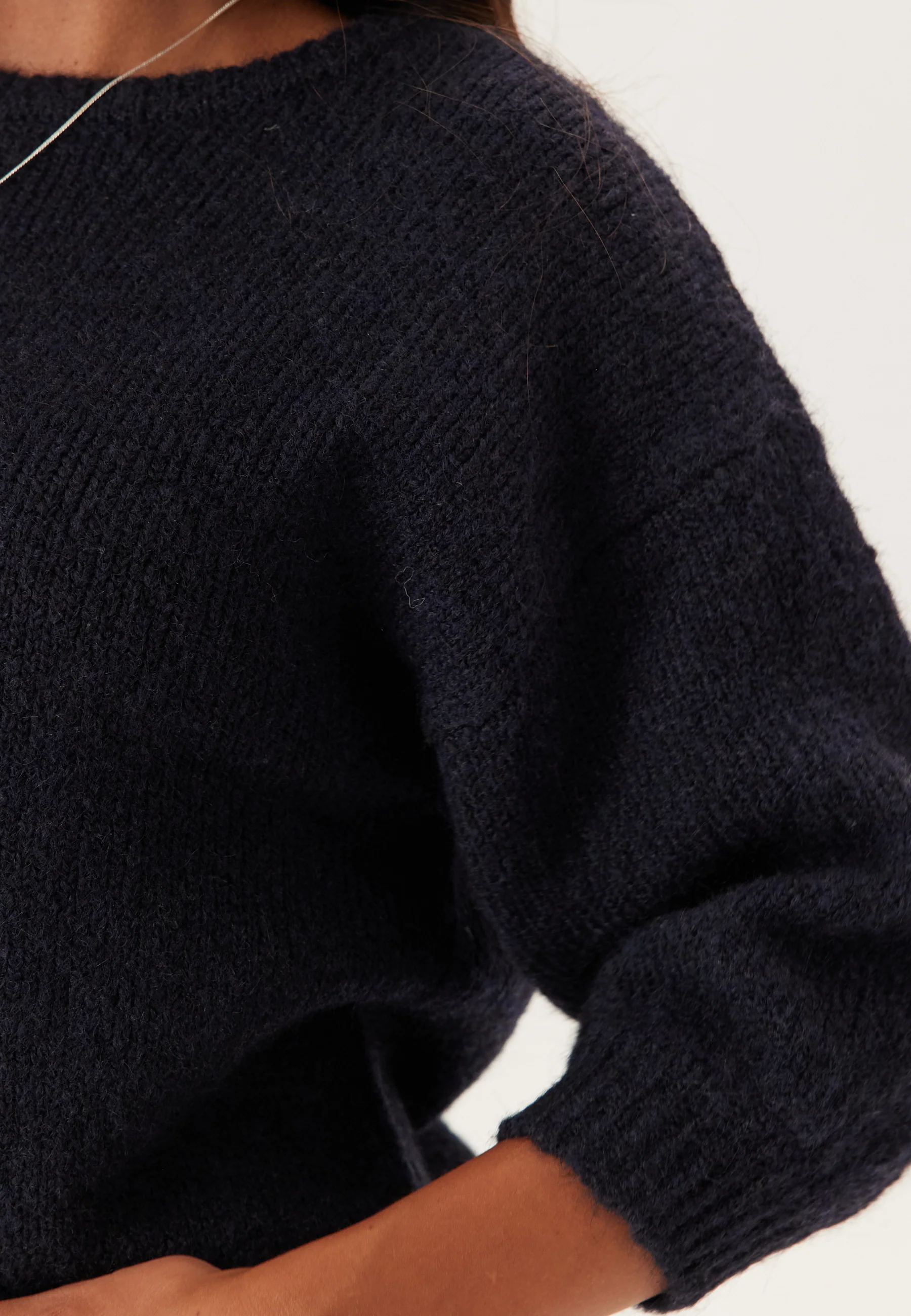 Short Sleeve Knitted Sweater - Image 4