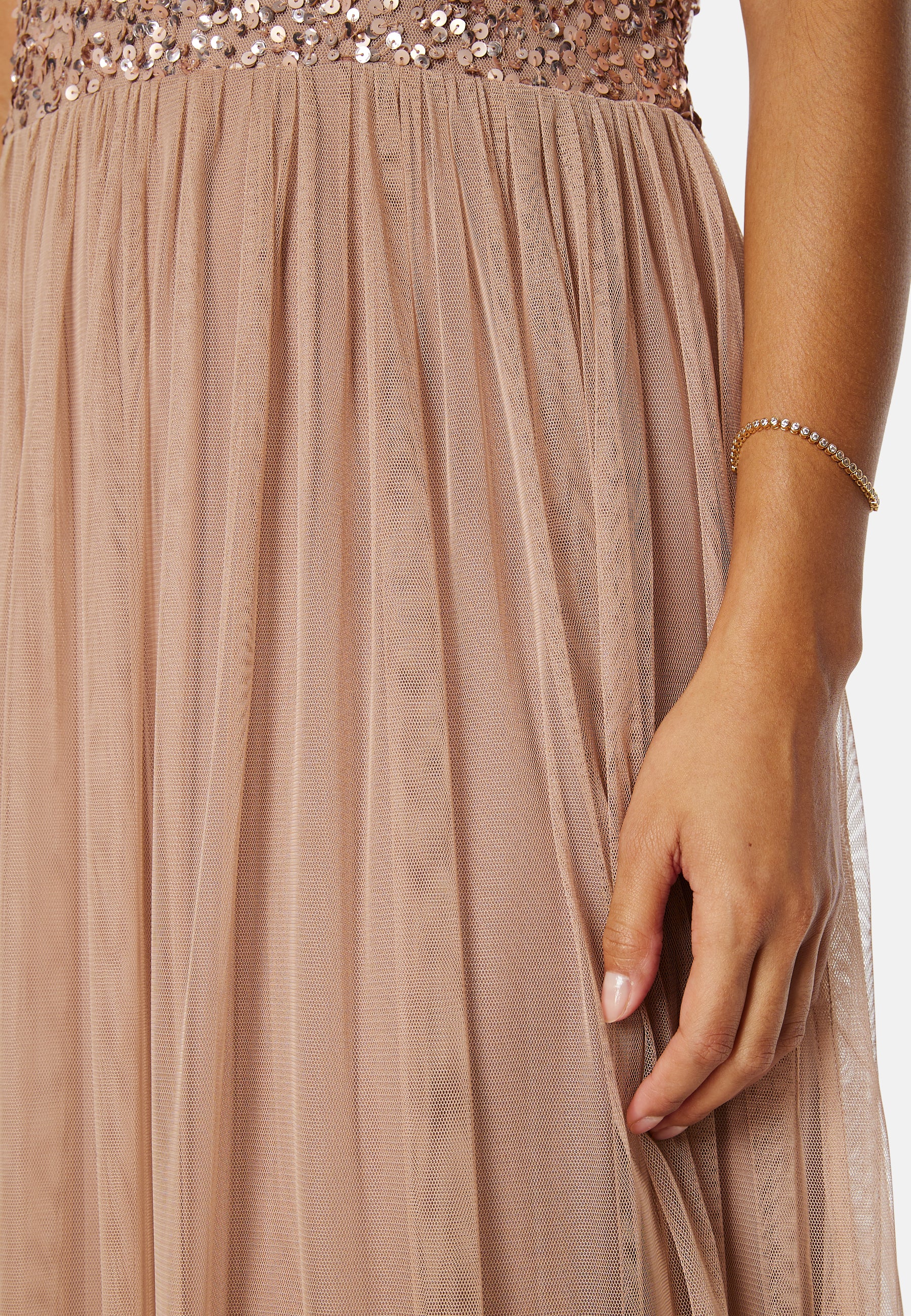 Short Sleeve Sequin Dress - Image 4
