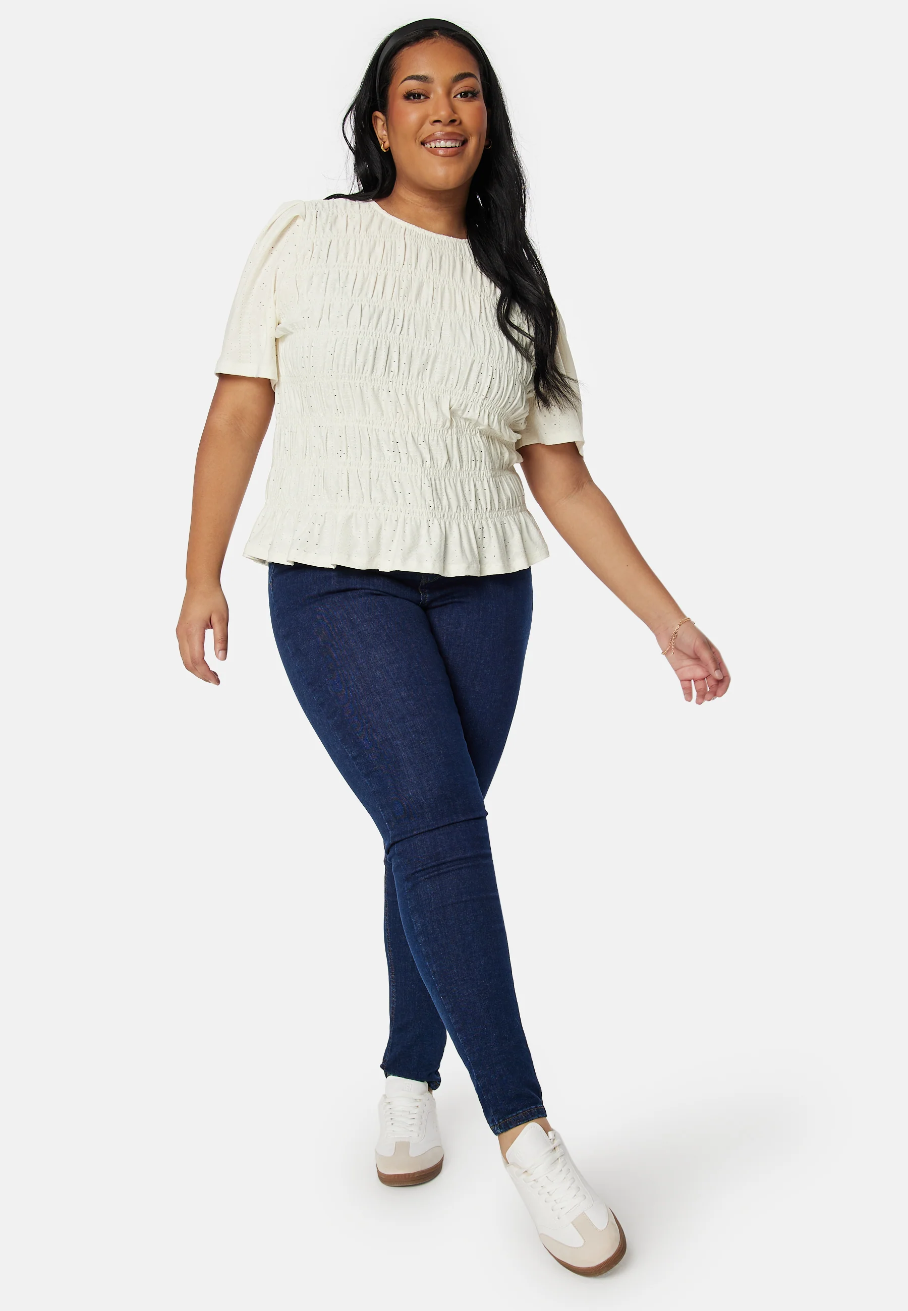 Short Sleeve Smock Top - Image 6