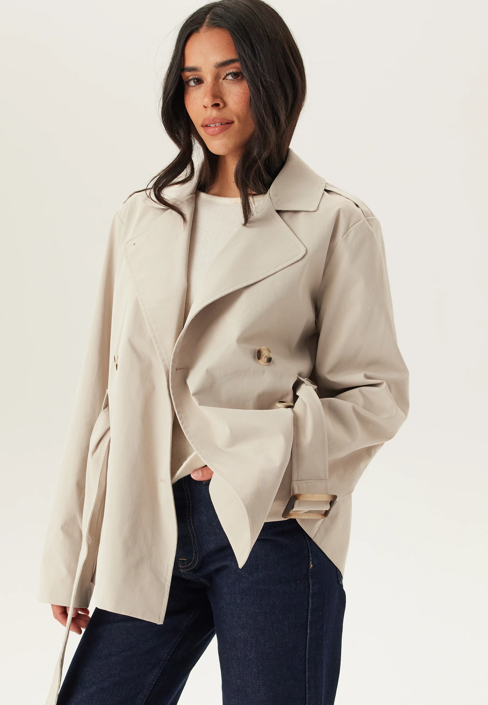 Short Trench Coat - Image 2
