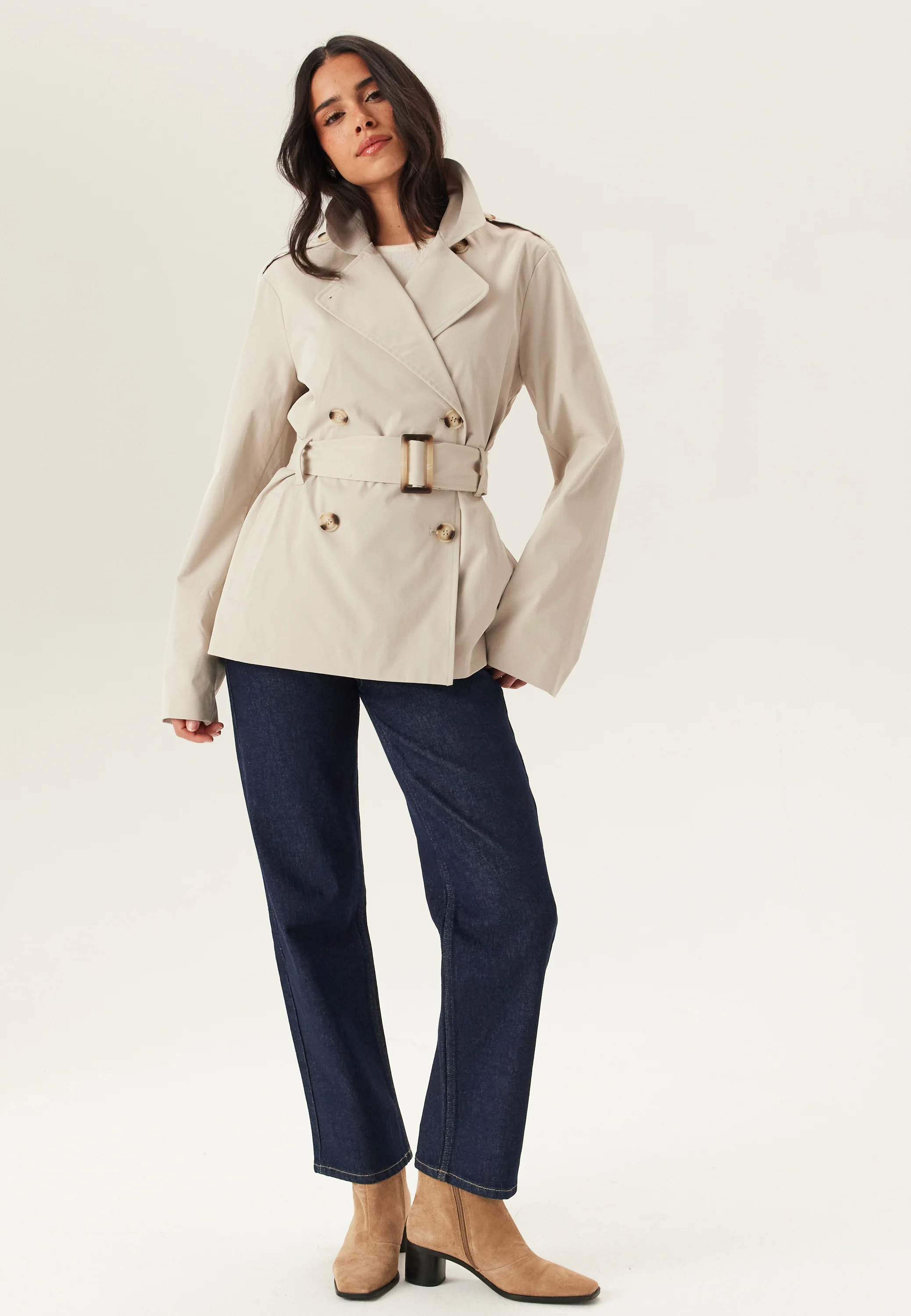 Short Trench Coat - Image 3