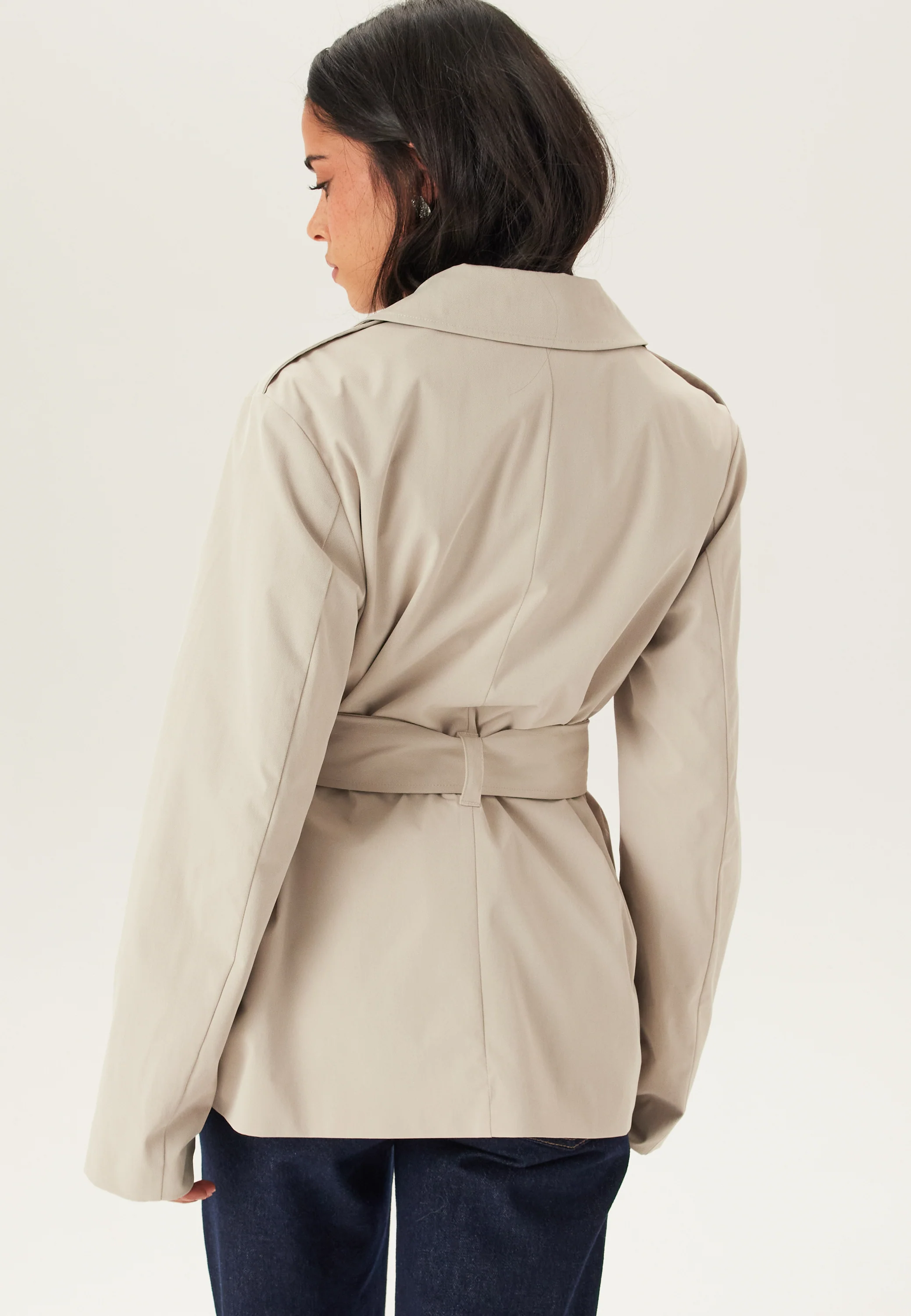 Short Trench Coat - Image 4