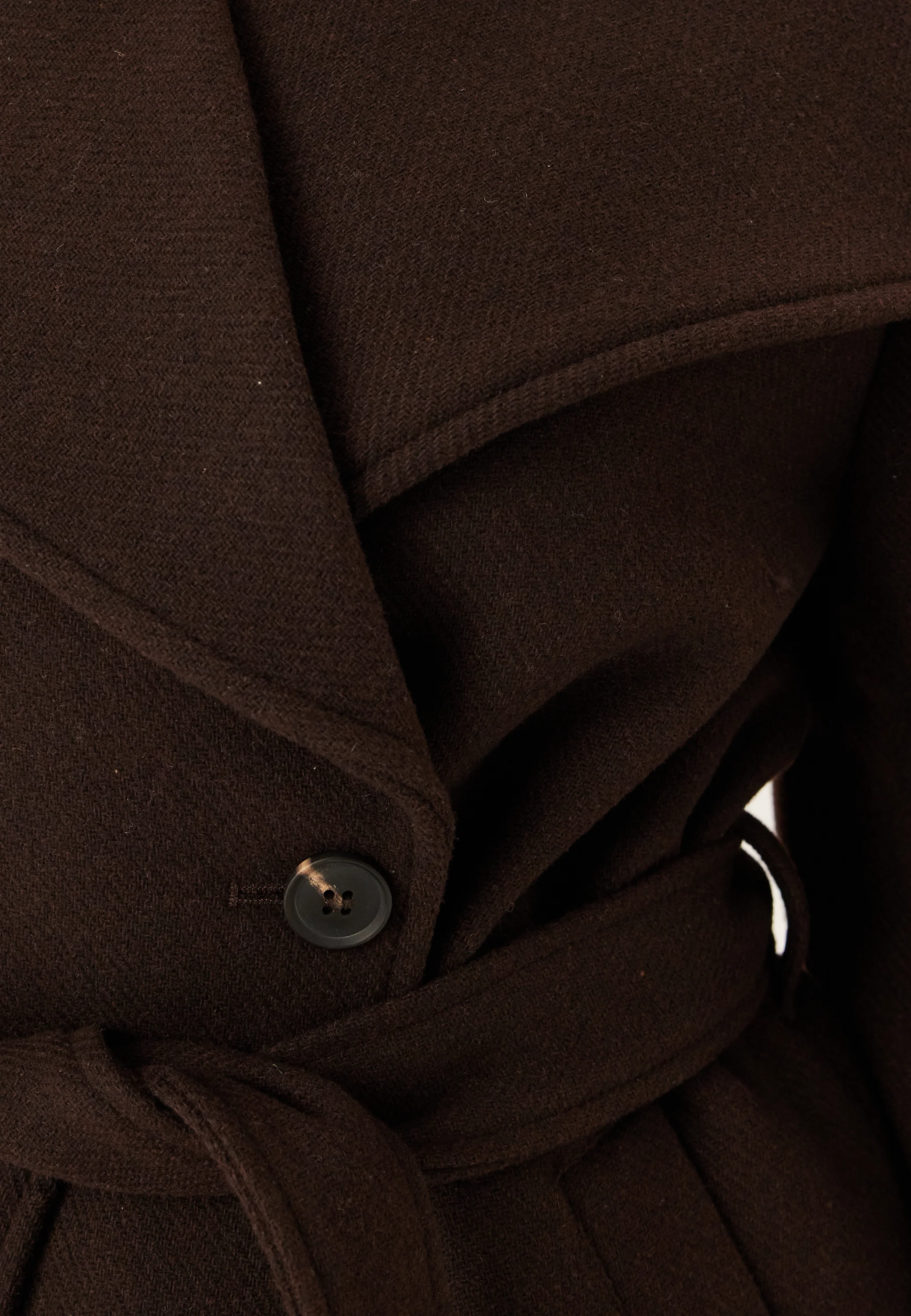Short Wool Blend Coat - Image 5