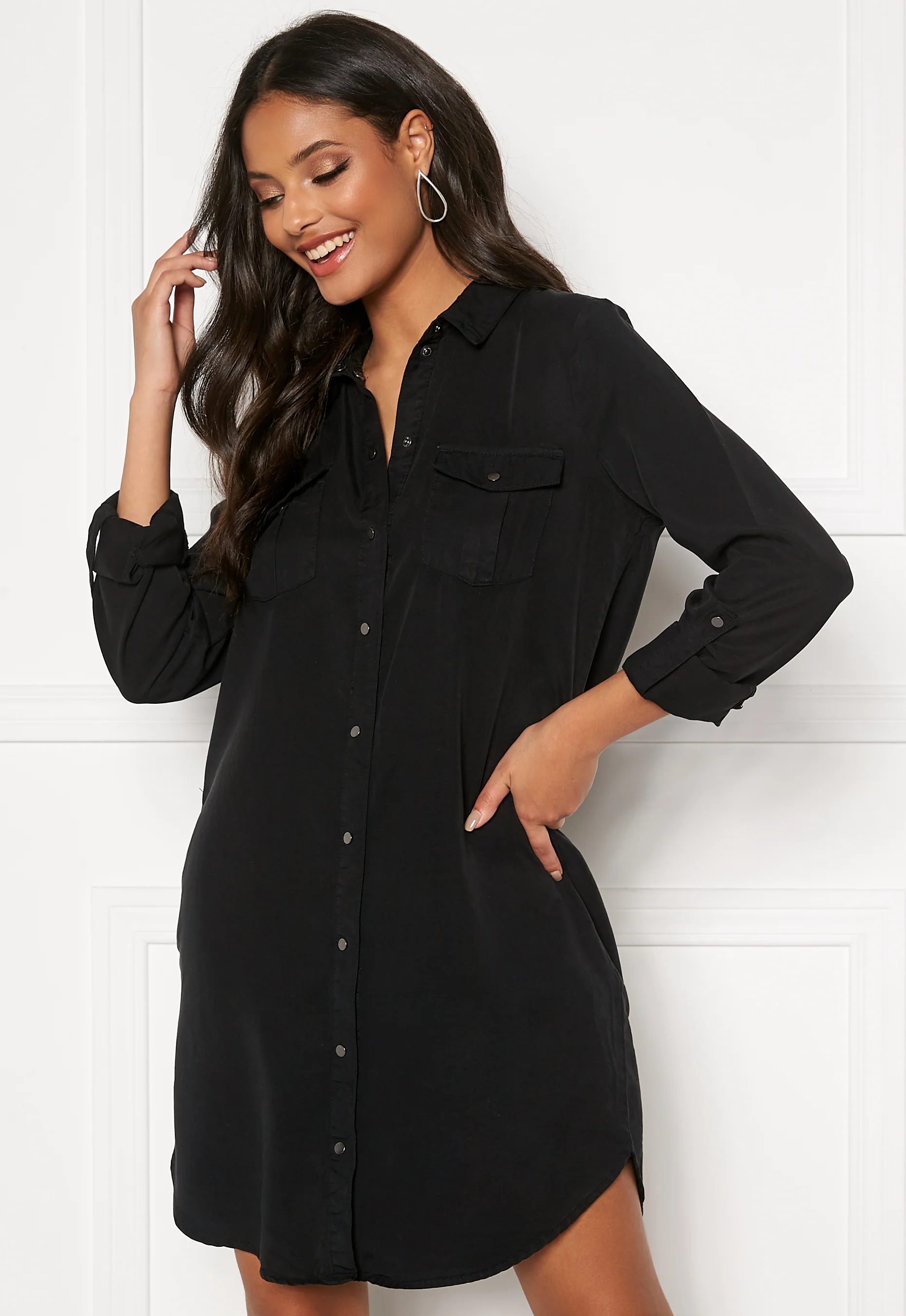 Silla LS Short Dress