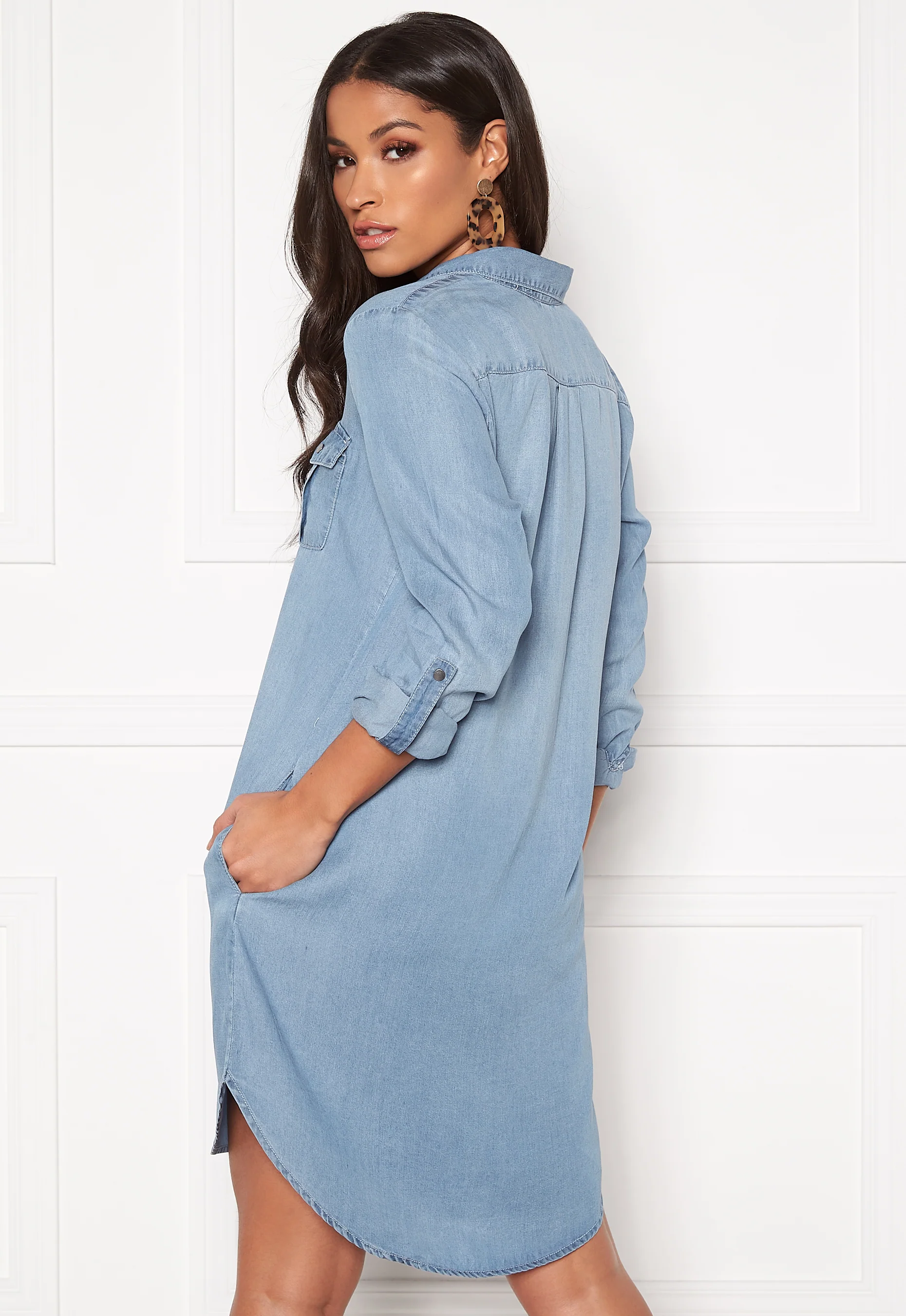 Silla LS Short Dress - Image 3