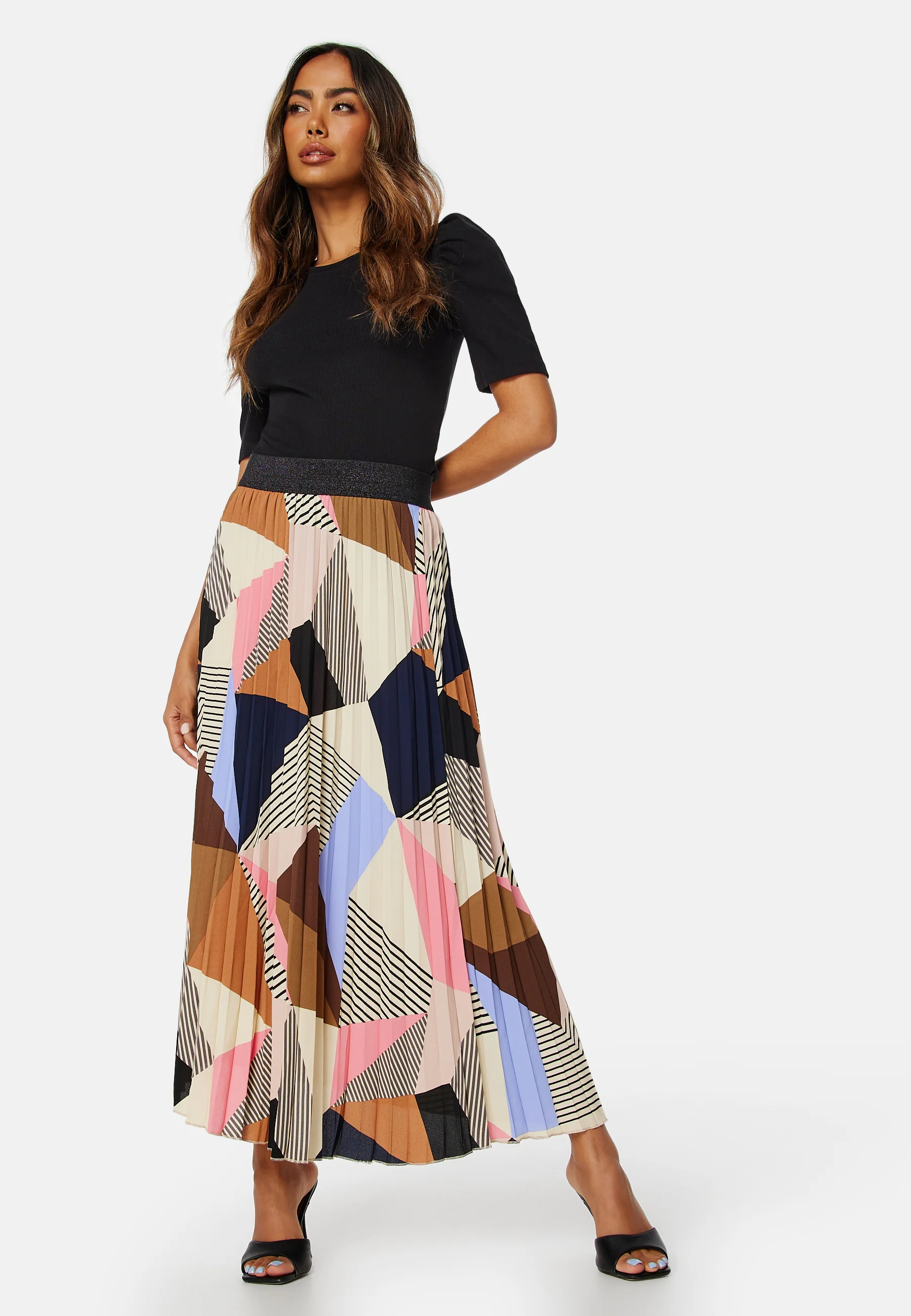 Simone Life Midi Plisse Skirt - Image 3